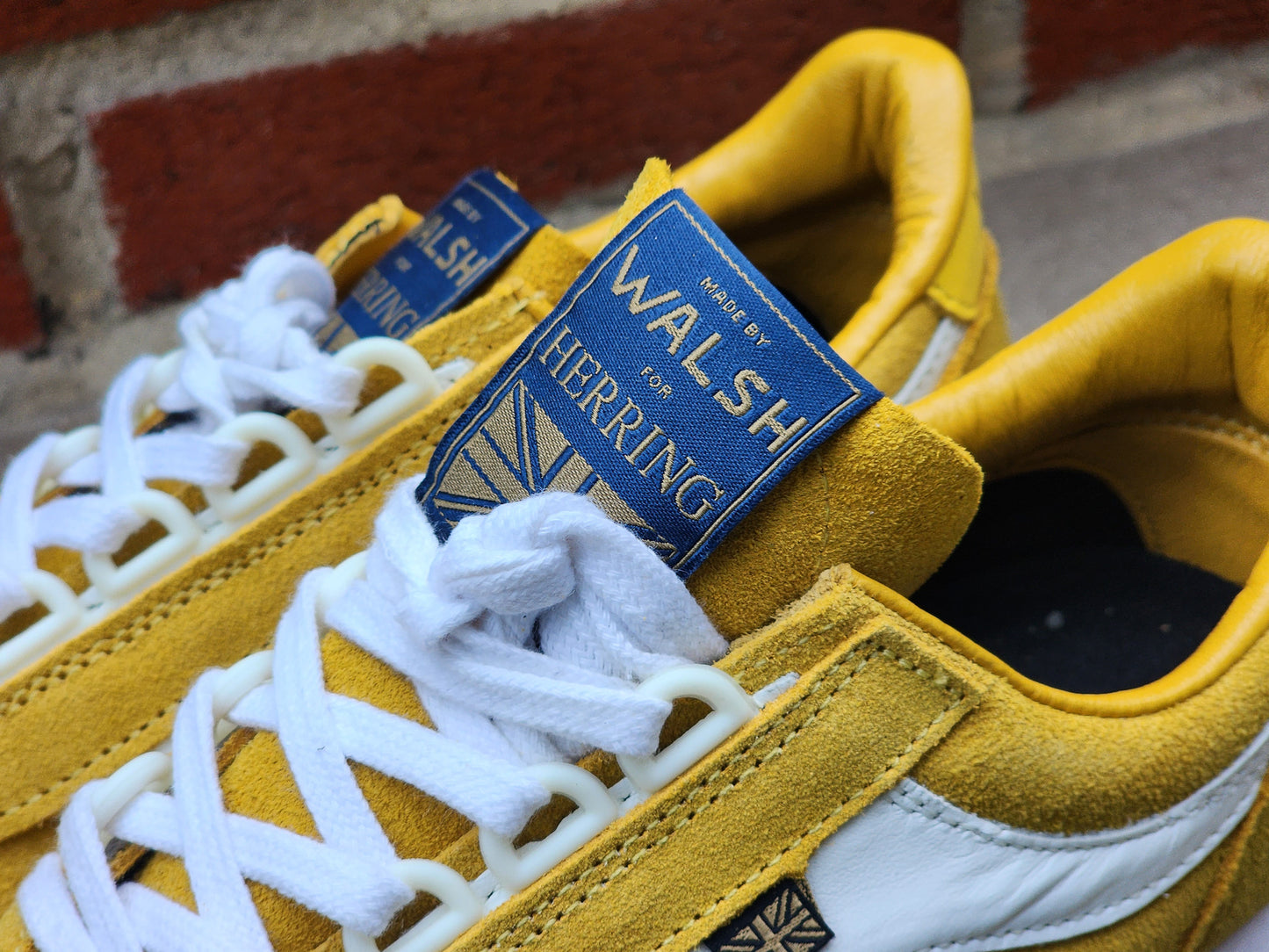 Norman Walsh/Herring - Suede Sneaker - Canary Yellow - US 7