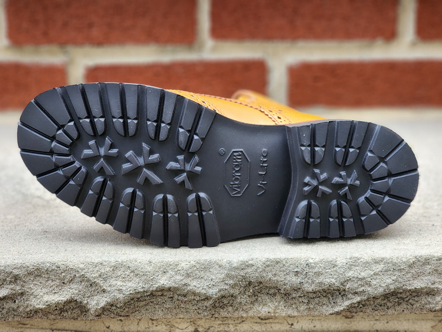 Trickers x Wildsmith - Stow Brogue Boot - Acorn Calf - US 8