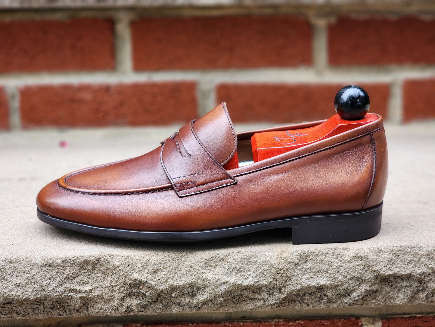 TLB Mallorca - Penny Loafers - Castaña Brown - US 7.5