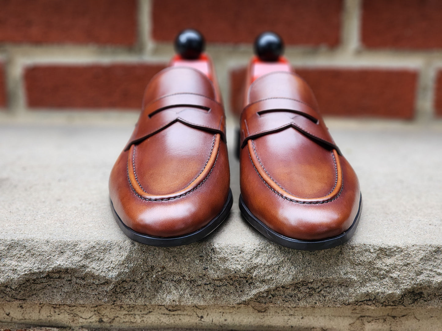 TLB Mallorca - Penny Loafers - Castaña Brown - US 7.5