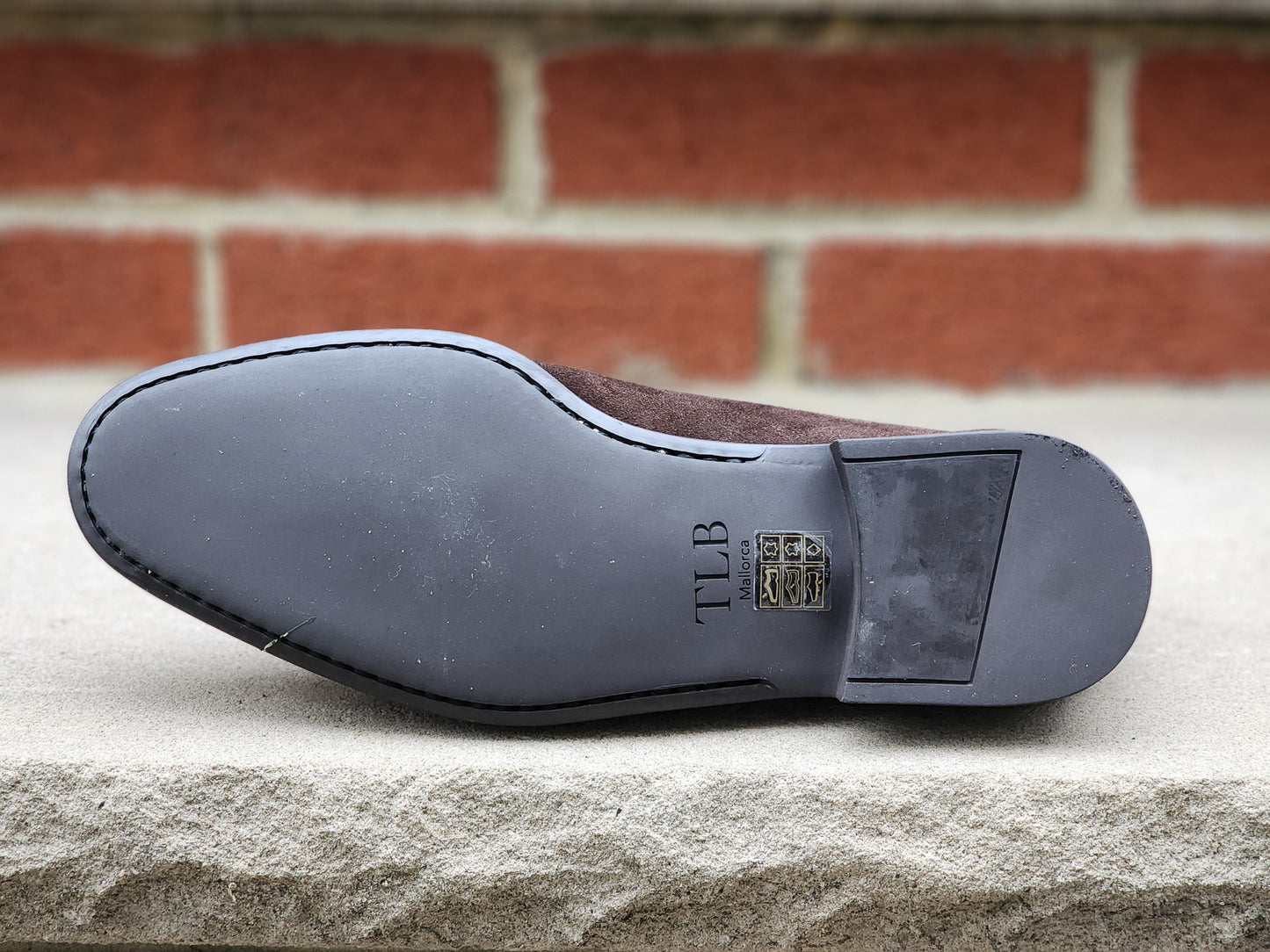 TLB Mallorca - Tassel Loafers - Dark Brown Suede - US 7.5