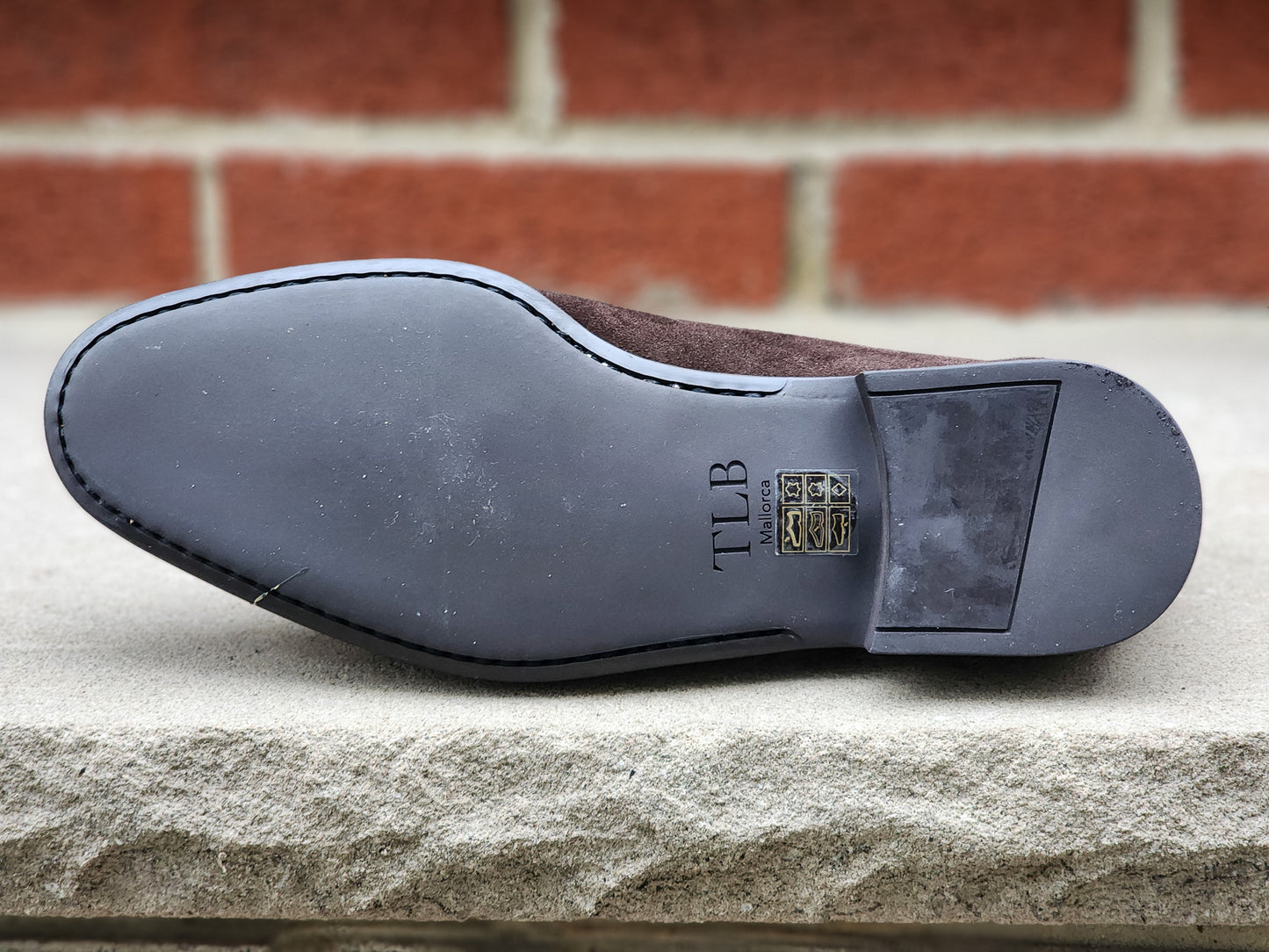 TLB Mallorca - Tassel Loafers - Dark Brown Suede - US 7.5