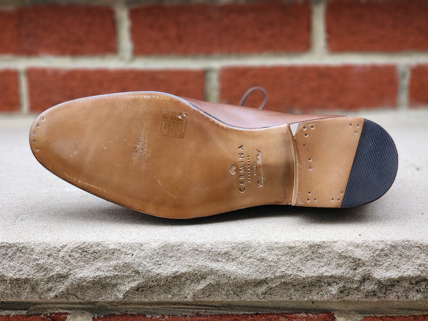 Carmina 3D Bespoke - Ghillie Oxford - Vegano Brown/Suede - US 7.5