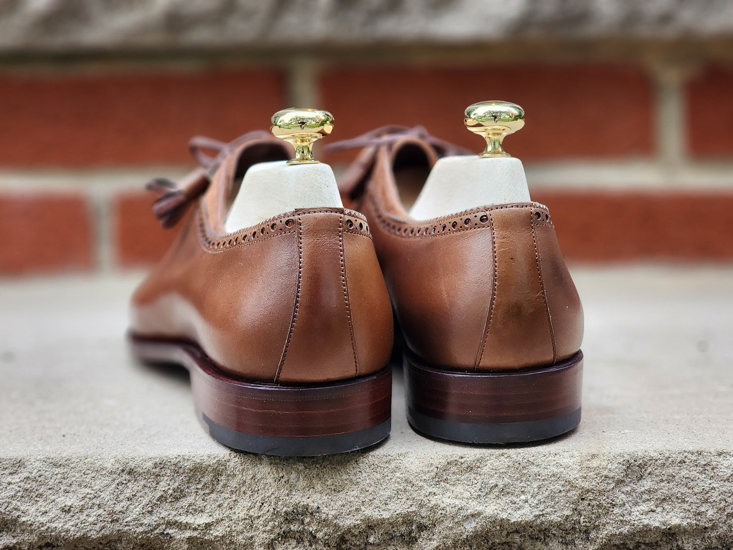 Carmina 3D Bespoke - Ghillie Oxford - Vegano Brown/Suede - US 7.5