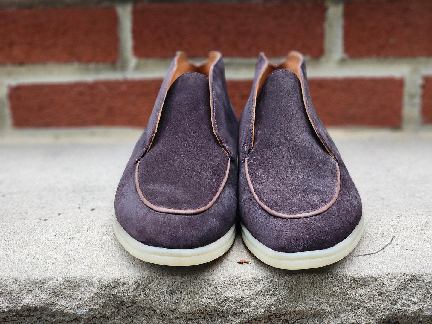 The Shoe Snob - Laceless Chukka Boots - Dark Brown Suede - US 7.5
