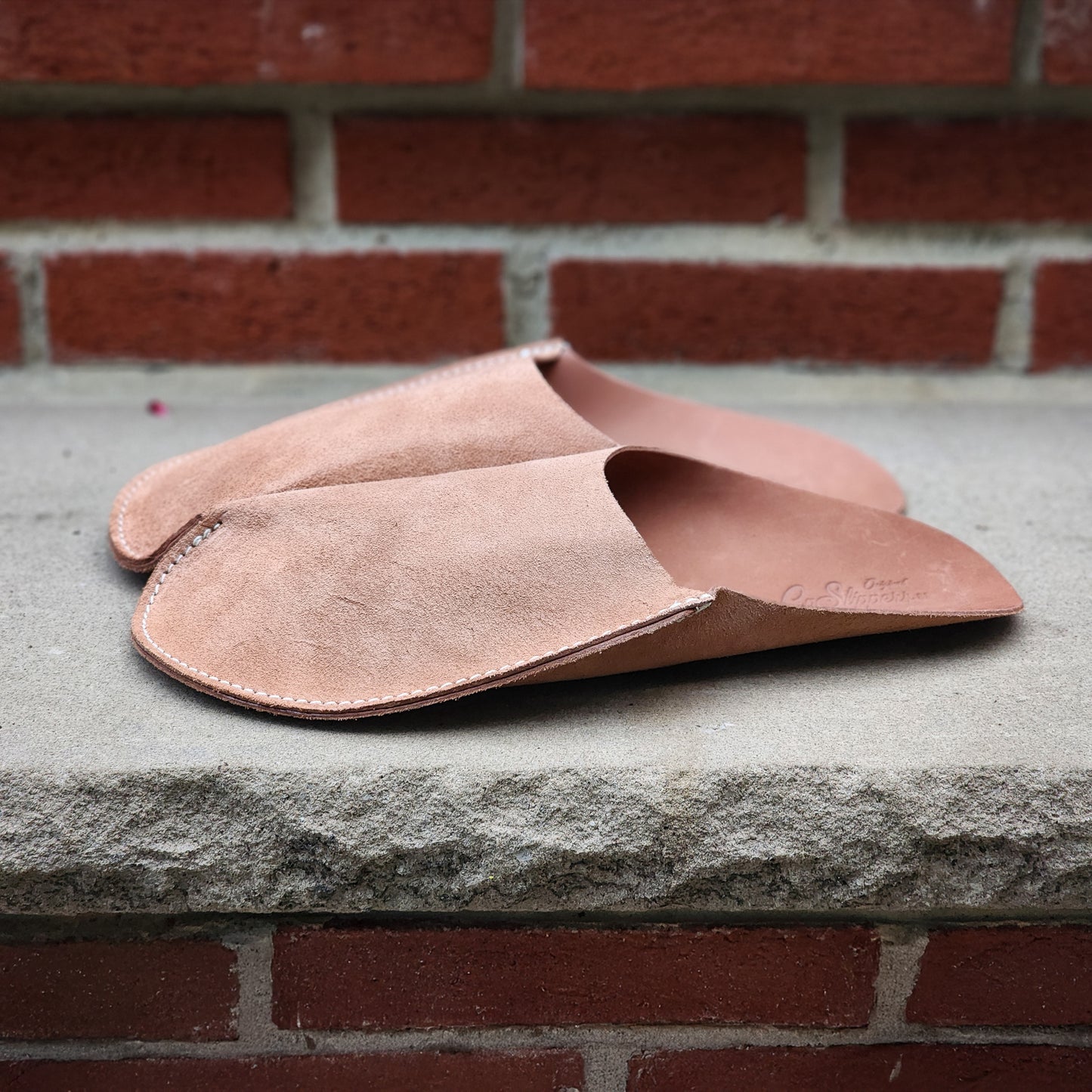 CP Slippers - Minimalist Slipper - Veg Tan Leather - US 10