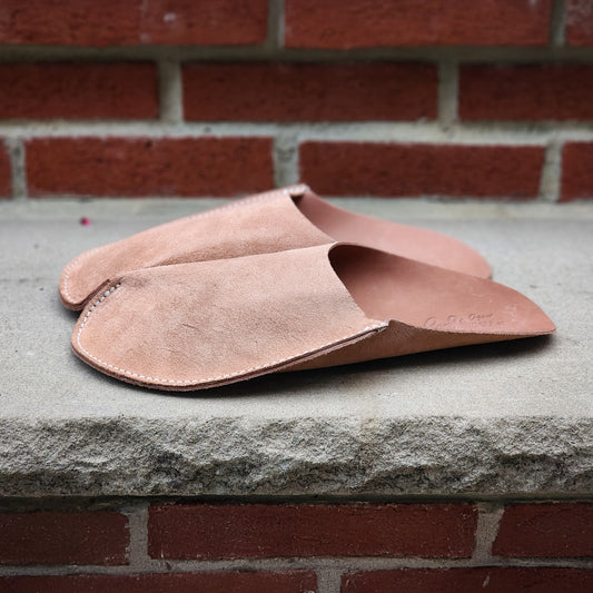 CP Slippers - Minimalist Slipper - Veg Tan Leather - US 10