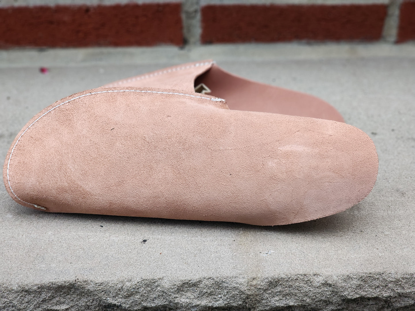 CP Slippers - Minimalist Slipper - Veg Tan Leather - US 10
