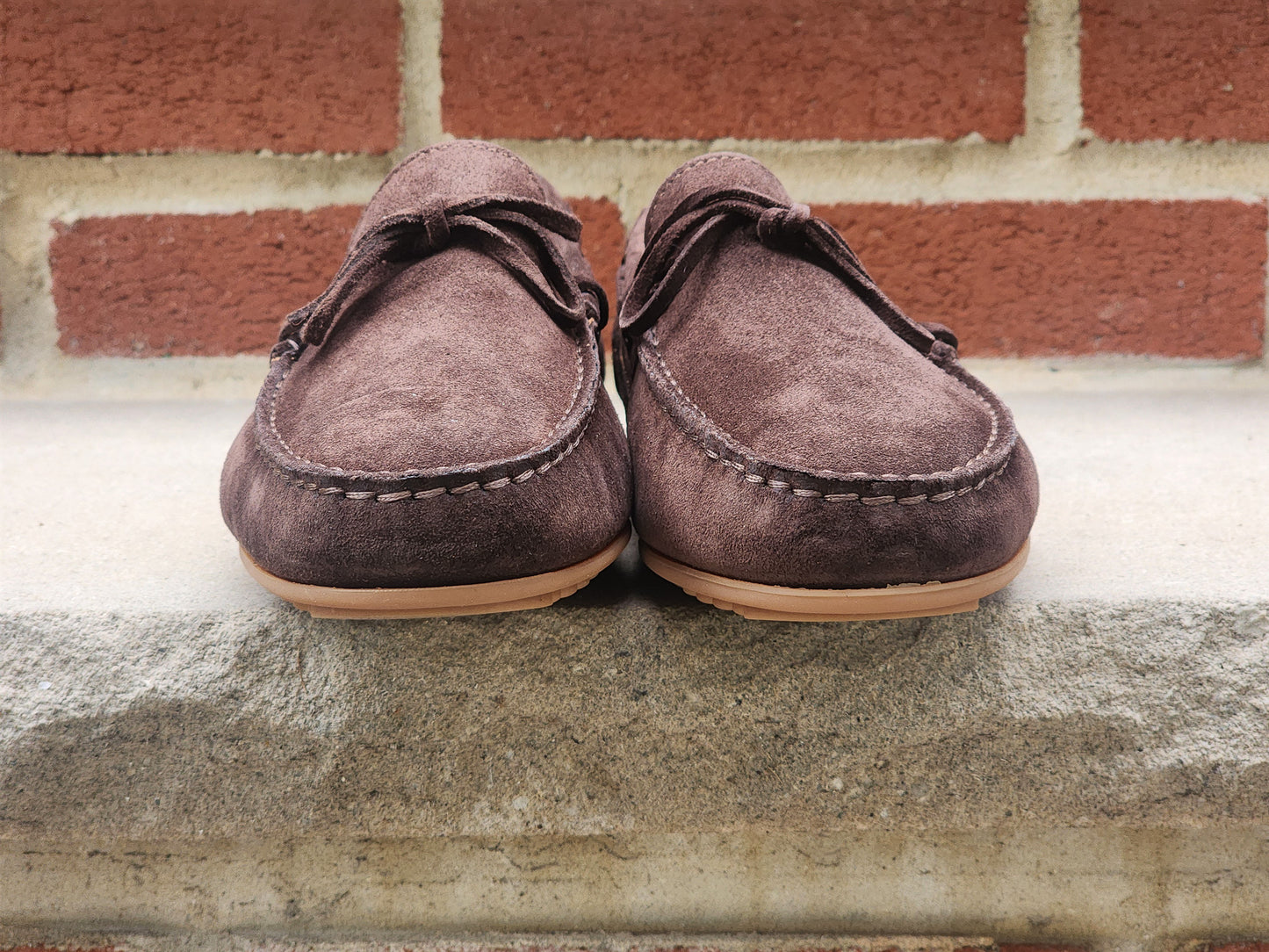 J.FitzPatrick - Driving Loafers - Brown Suede - US 7