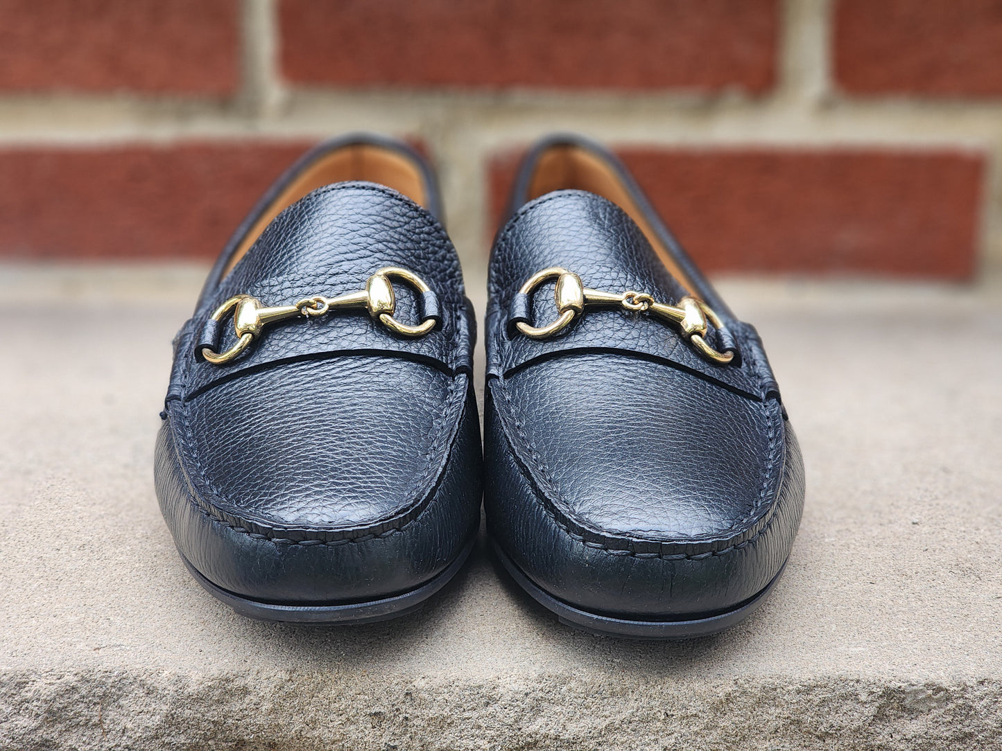 J.FitzPatrick - Driving Loafers - Black Soft Grain - US 7