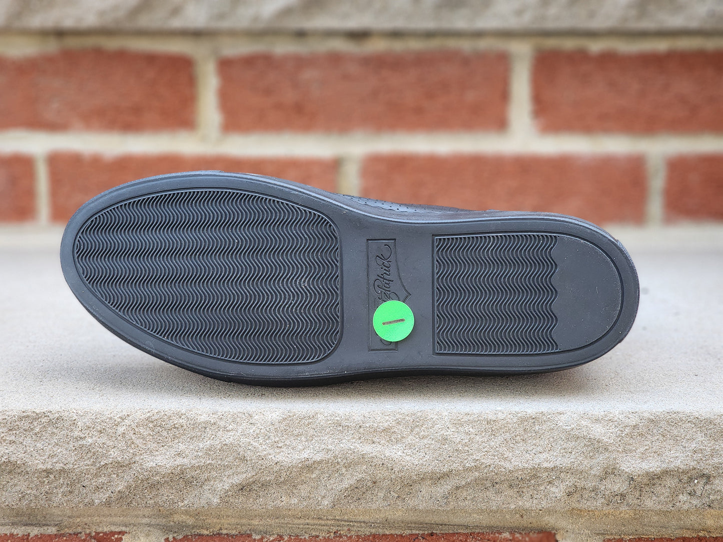 J.FitzPatrick - Hi Top Sneaker - Black Calf Perforated - Multiple Sizes