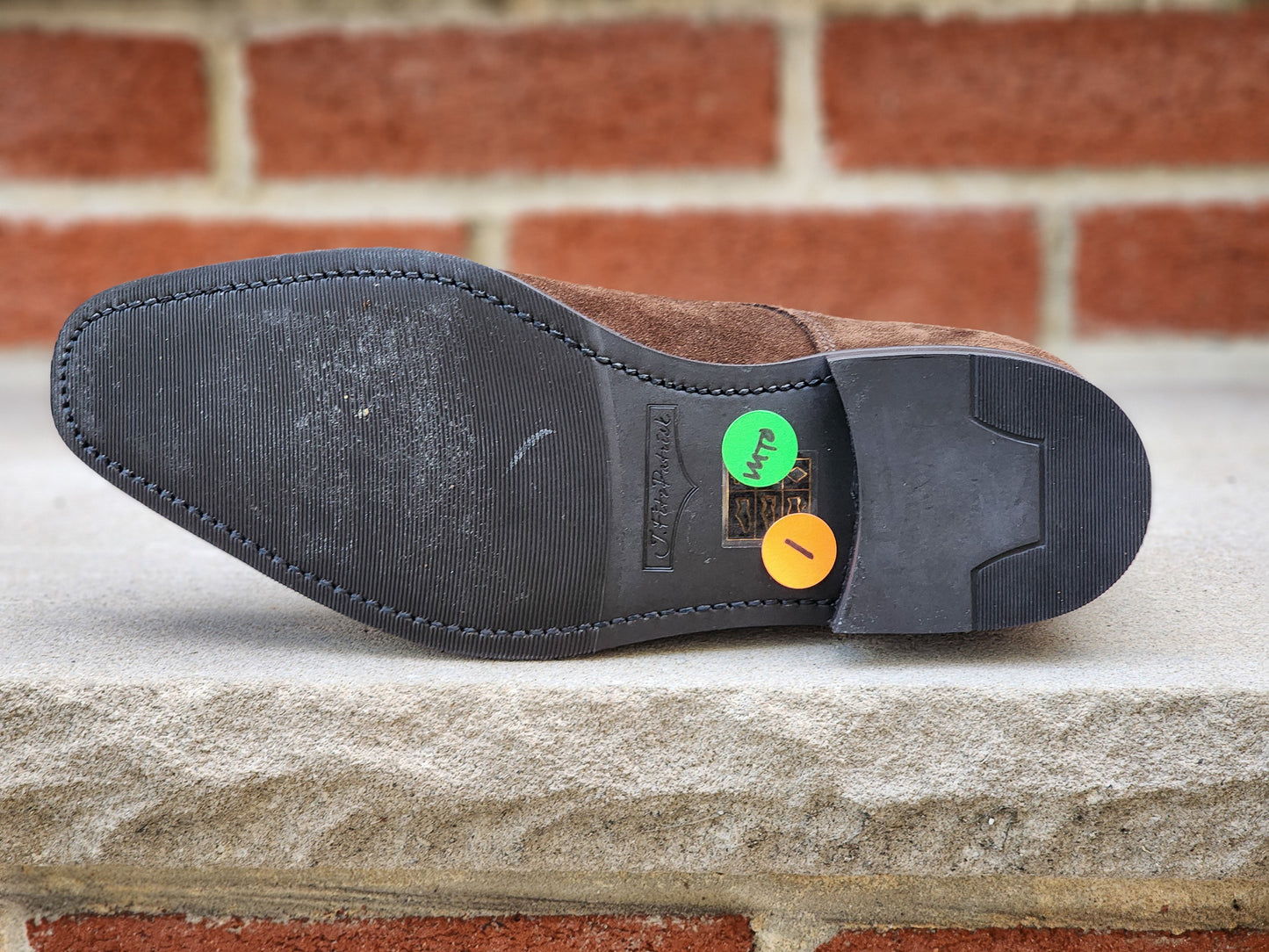 J.FitzPatrick - Boucle double - Daim marine