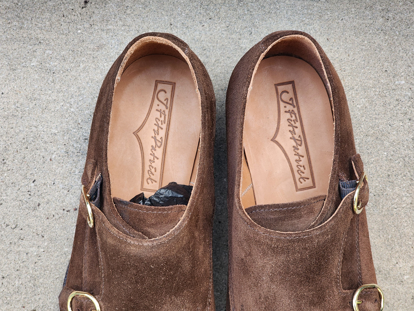 J.FitzPatrick - Boucle double - Daim marine