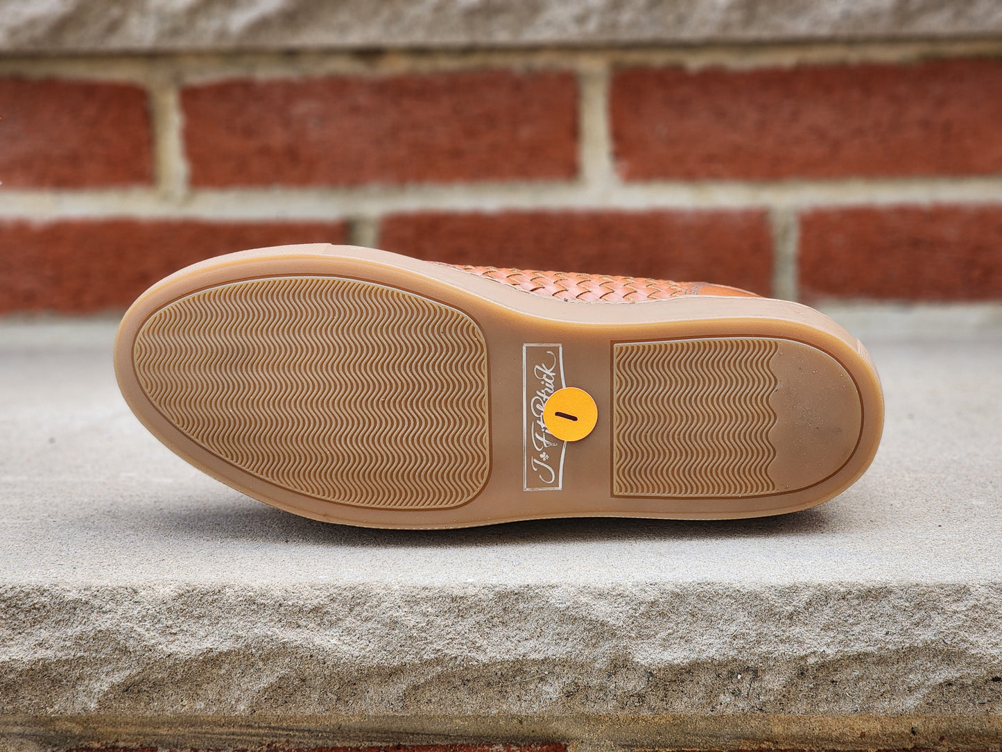 J.FitzPatrick - Hi Top Sneaker - Cedar Calf Braided - Multiple Sizes