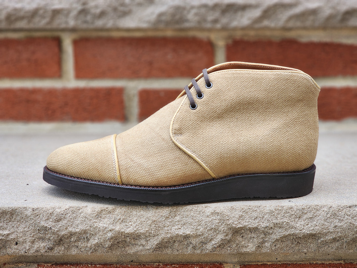 Botas Chukka de ante J.FitzPatrick - Azul marino