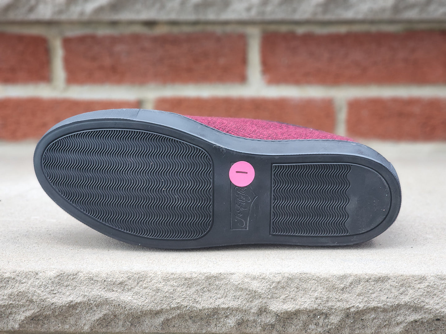 J.FitzPatrick - Tweed Sneaker - Black Suede / Tweed - Multiple Sizes