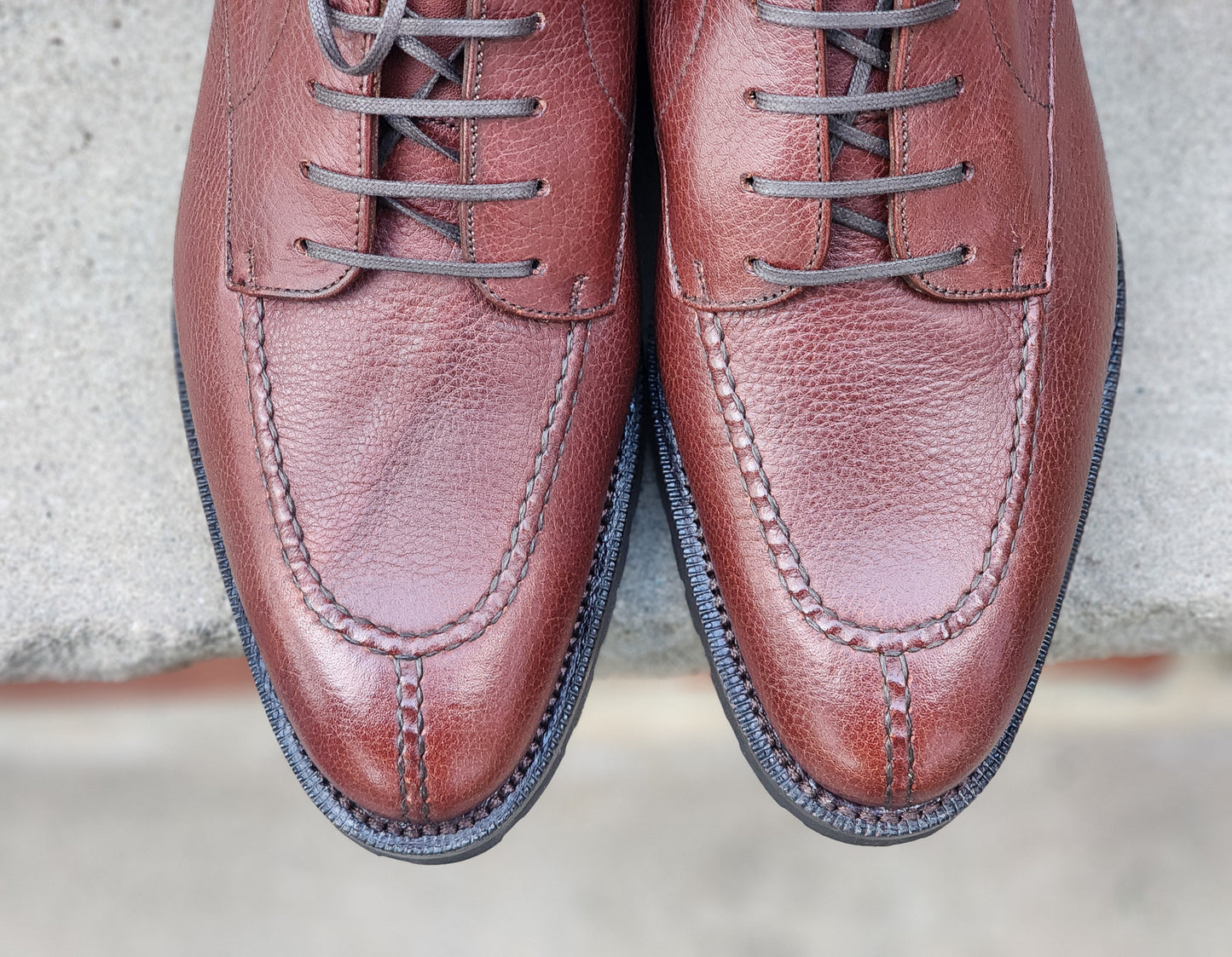 J.FitzPatrick - Bottines Derby à brides - Veau noir