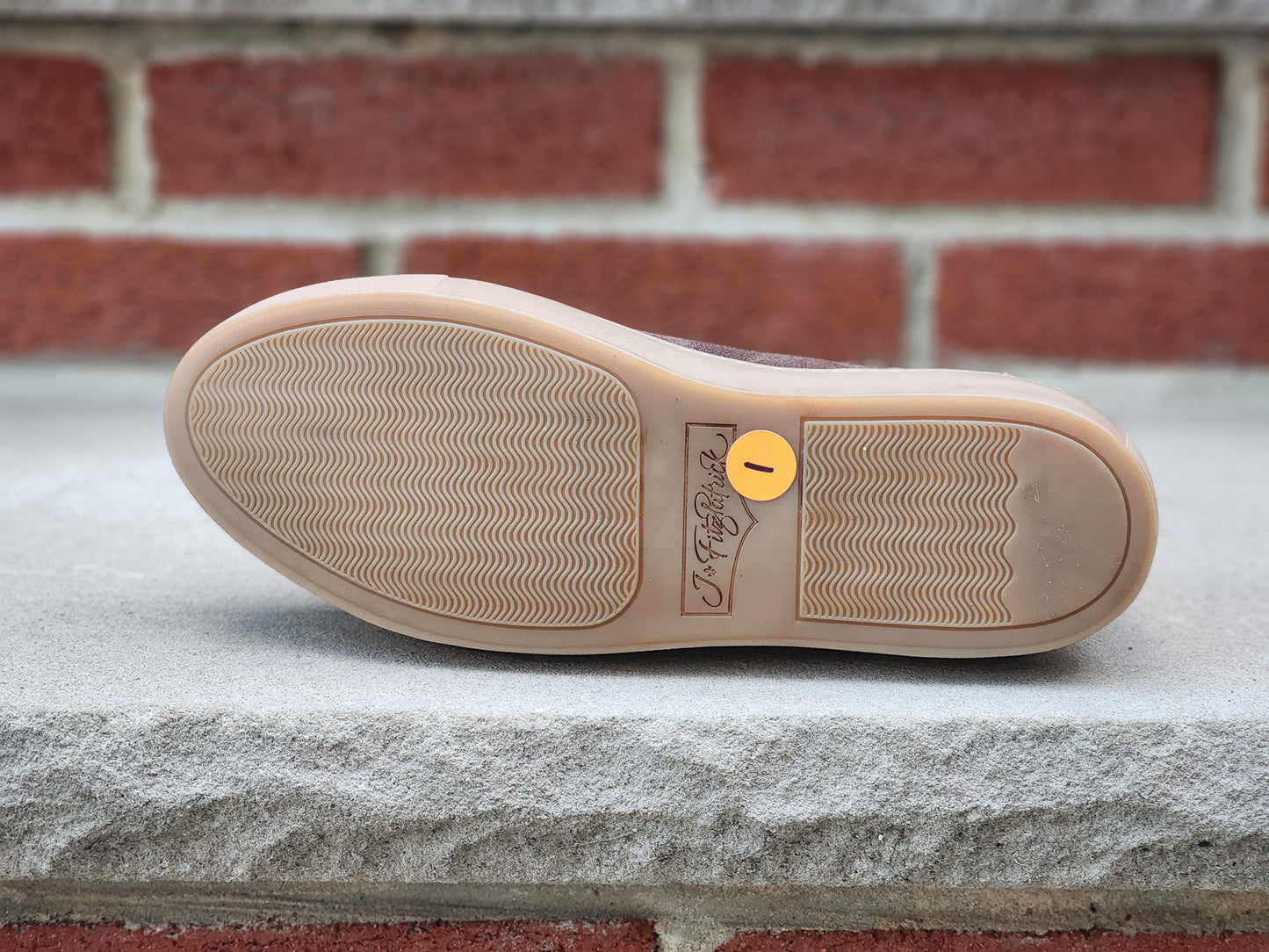 J.FitzPatrick - Chelsea Sneaker - Brown Suede - US 7