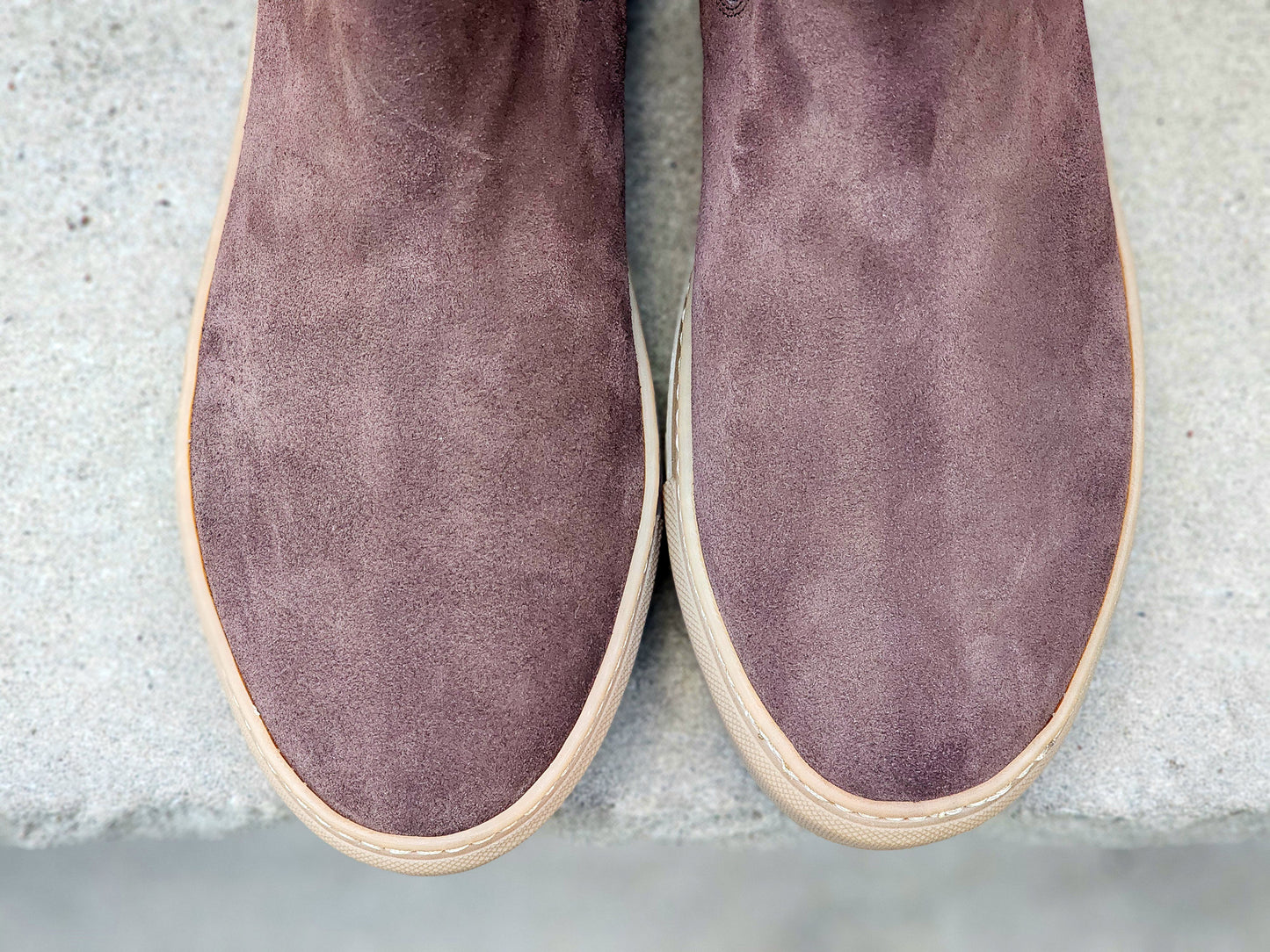 J.FitzPatrick - Chelsea Sneaker - Brown Suede - US 7