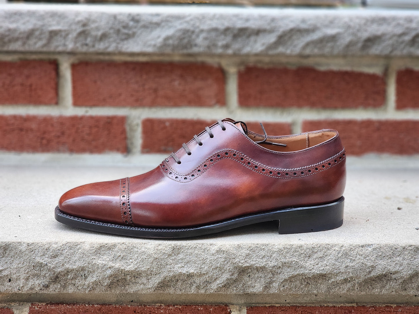 J.FitzPatrick - Monk Strap Doble - Ante Azul Marino