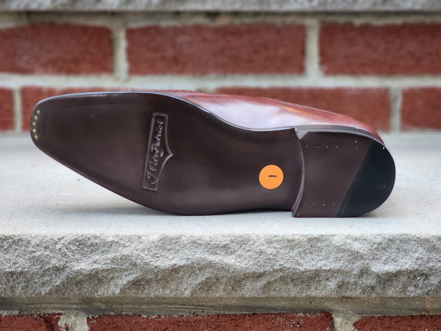 J.FitzPatrick - Monk Strap Doble - Ante Azul Marino