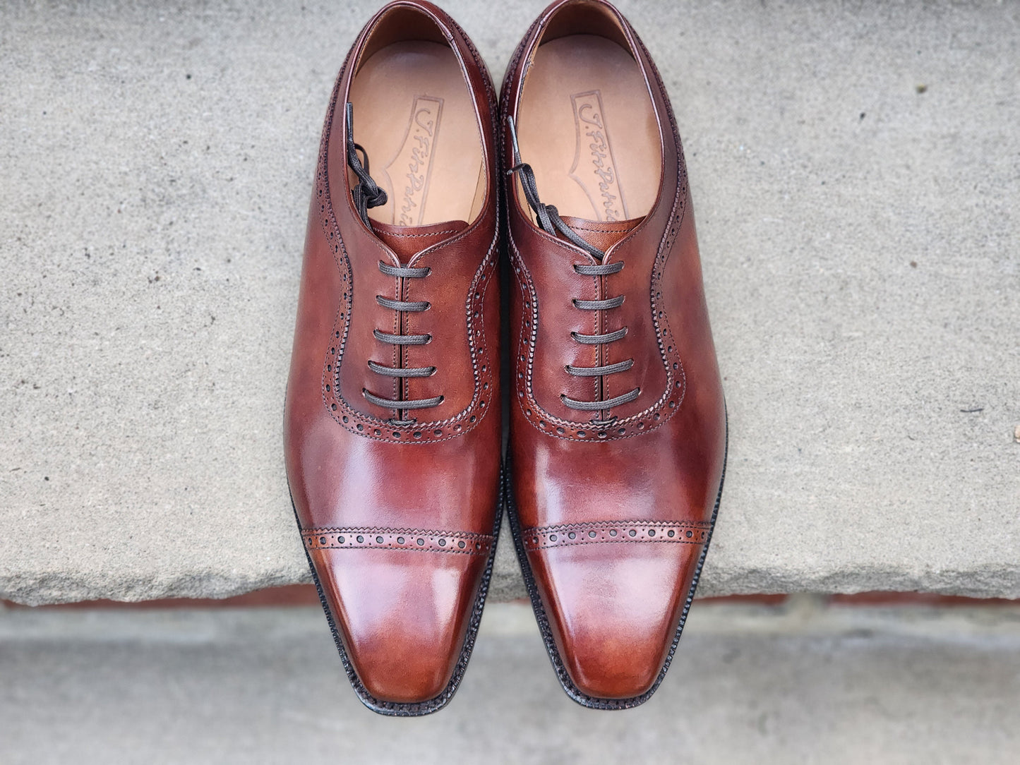 J.FitzPatrick - Monk Strap Doble - Ante Azul Marino