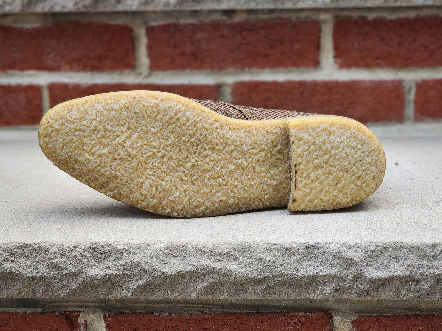 J.FitzPatrick - Tweed Chukka Boots - Gold Tweed - US 8.5