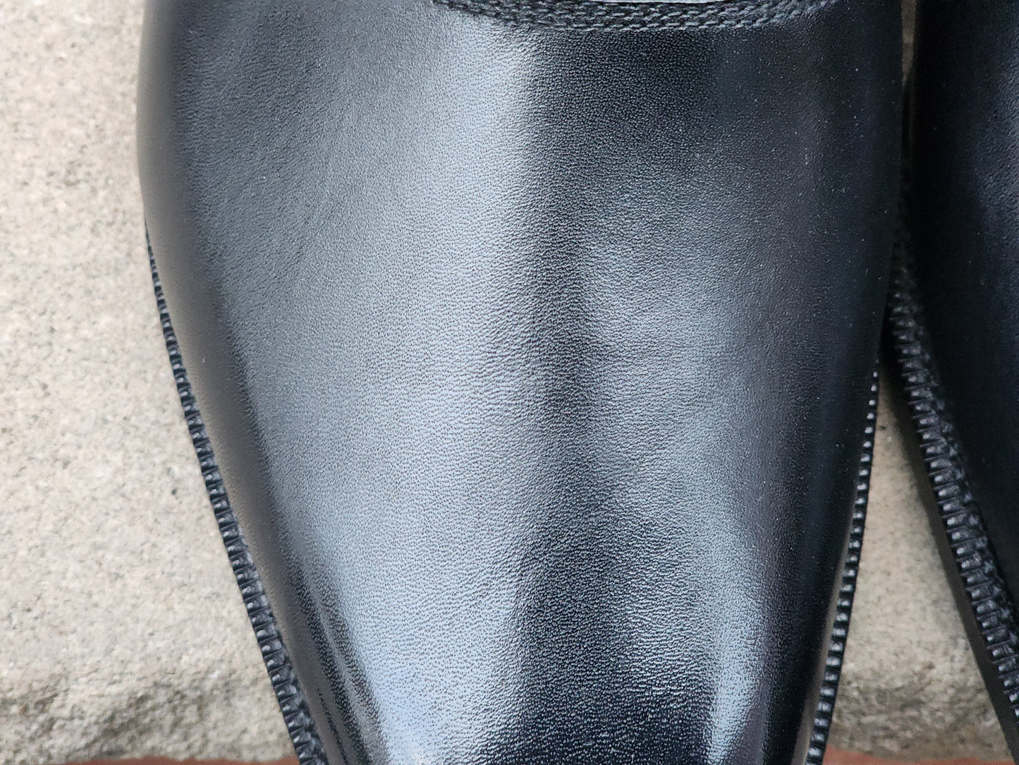 J.FitzPatrick - Oxford de una sola pieza de ante - Marrón oscuro