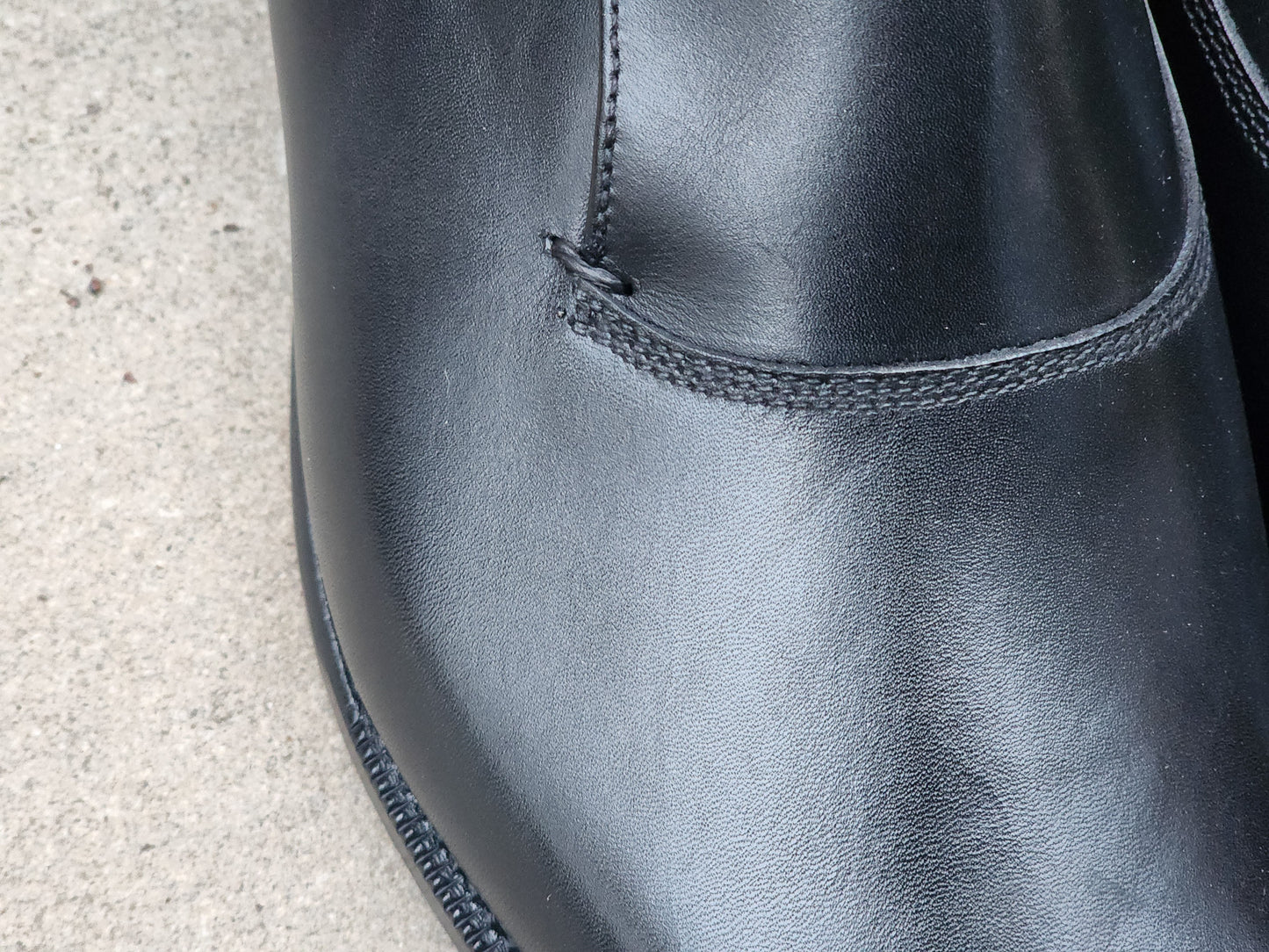 J.FitzPatrick - Oxford de una sola pieza de ante - Marrón oscuro