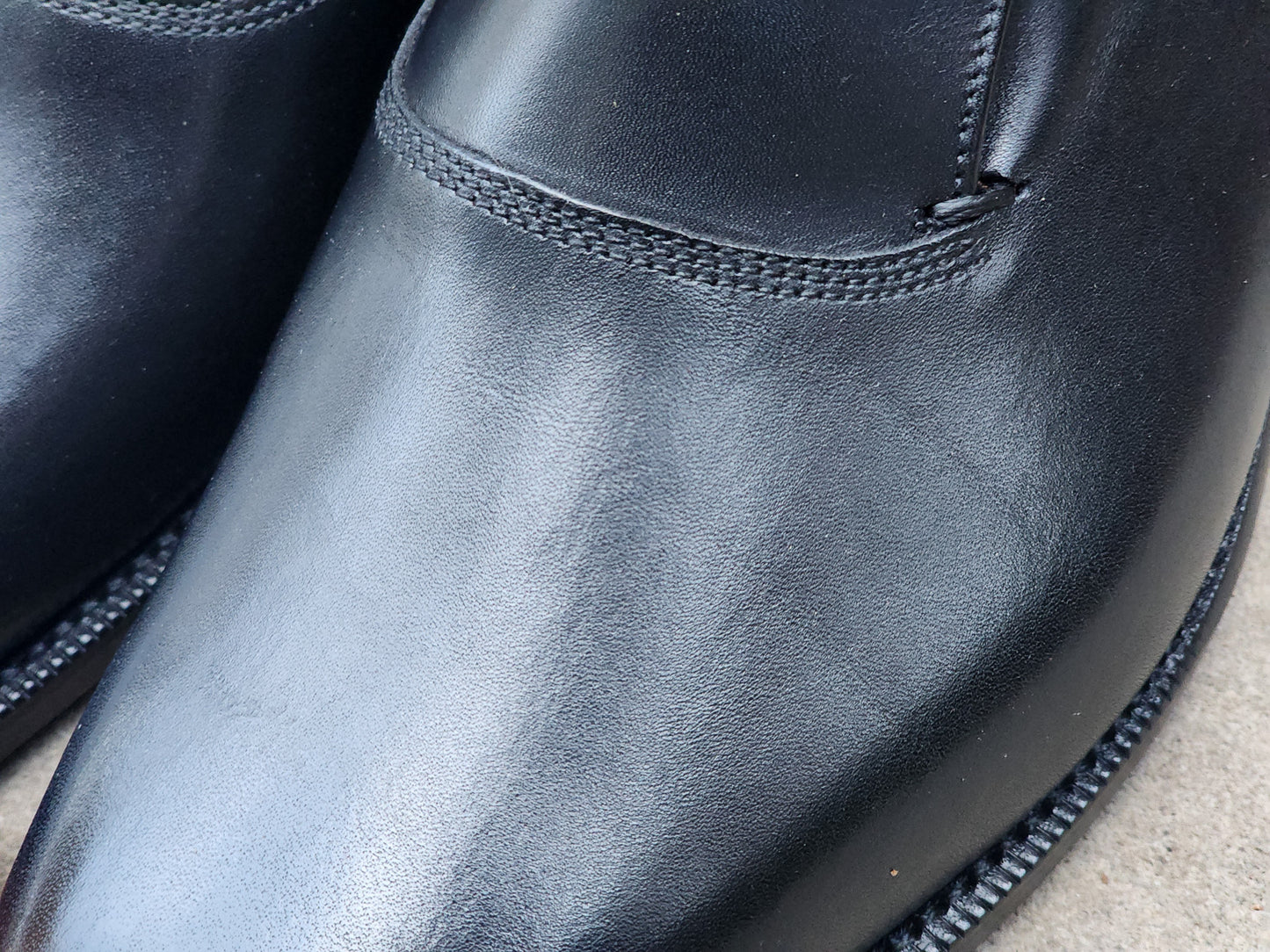 J.FitzPatrick - Oxford de una sola pieza de ante - Marrón oscuro