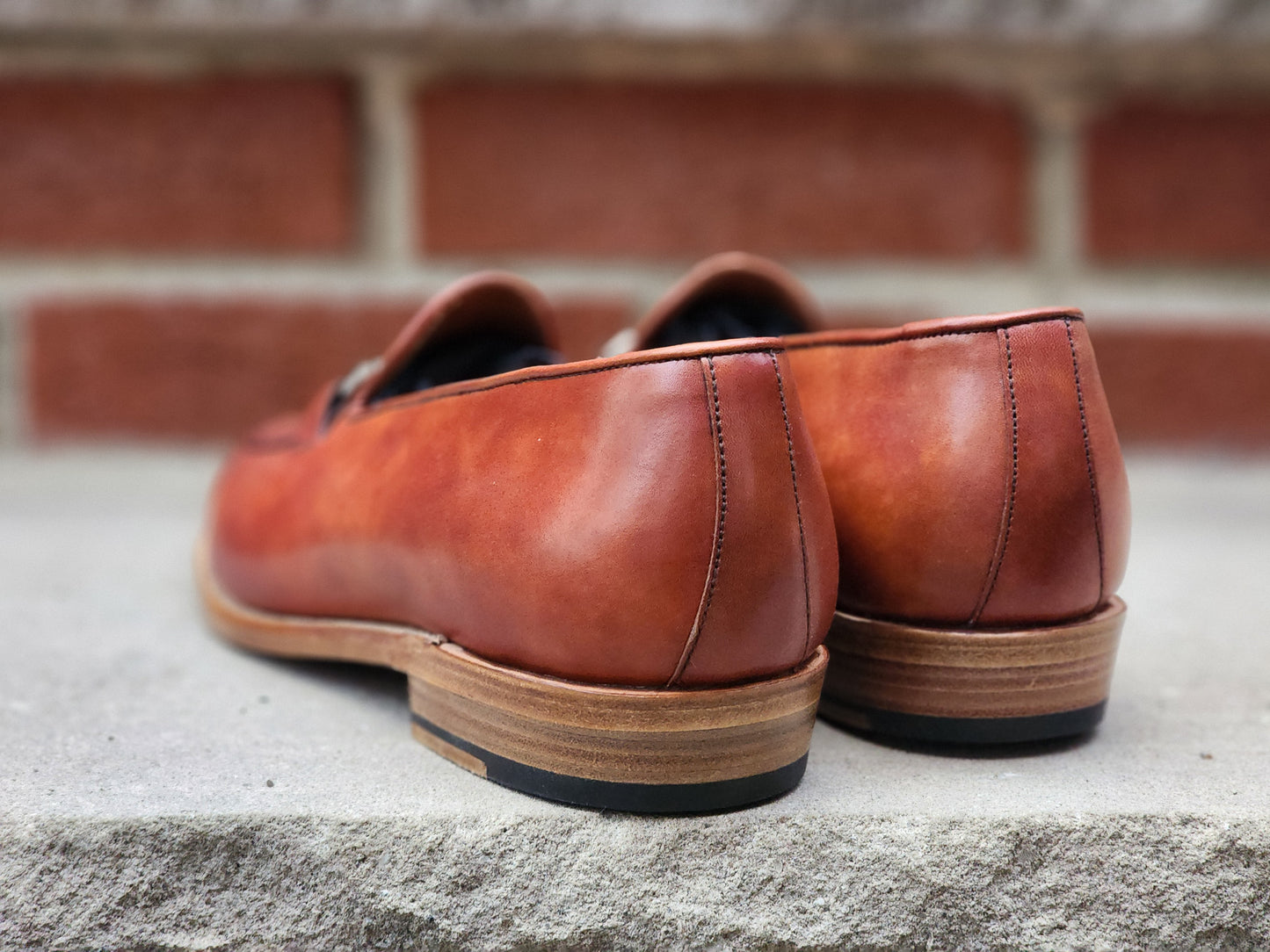 J.FitzPatrick - Bit Loafers - Gold Museum Calf - US 7.5