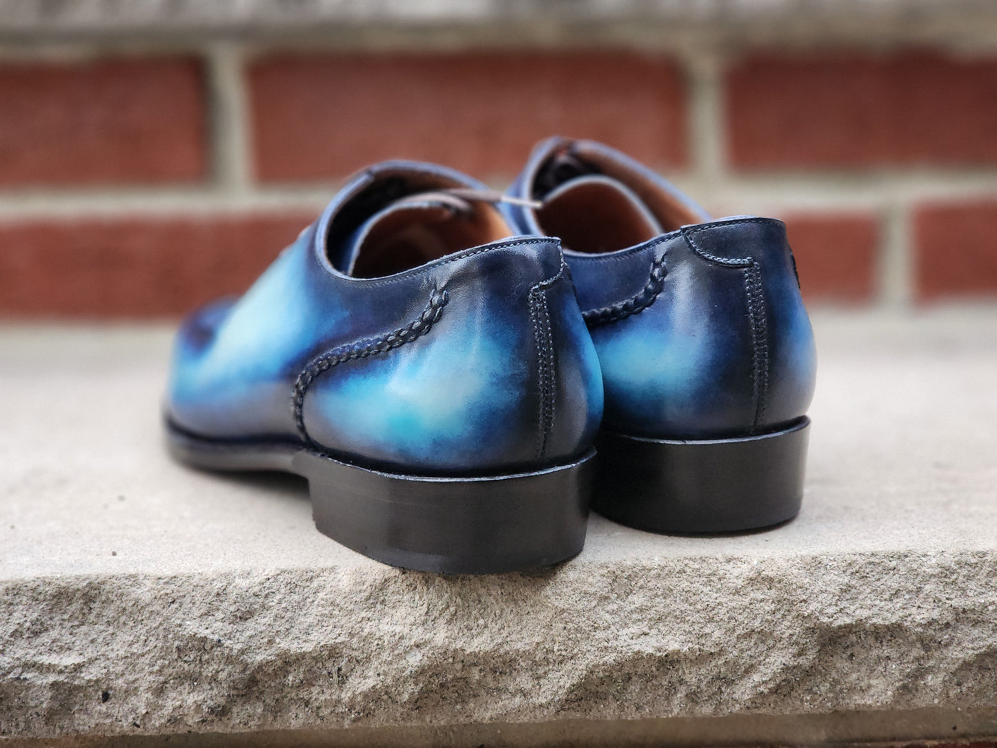 J.FitzPatrick - Apron Whole Cut Oxford - Fuji Patina - US 8