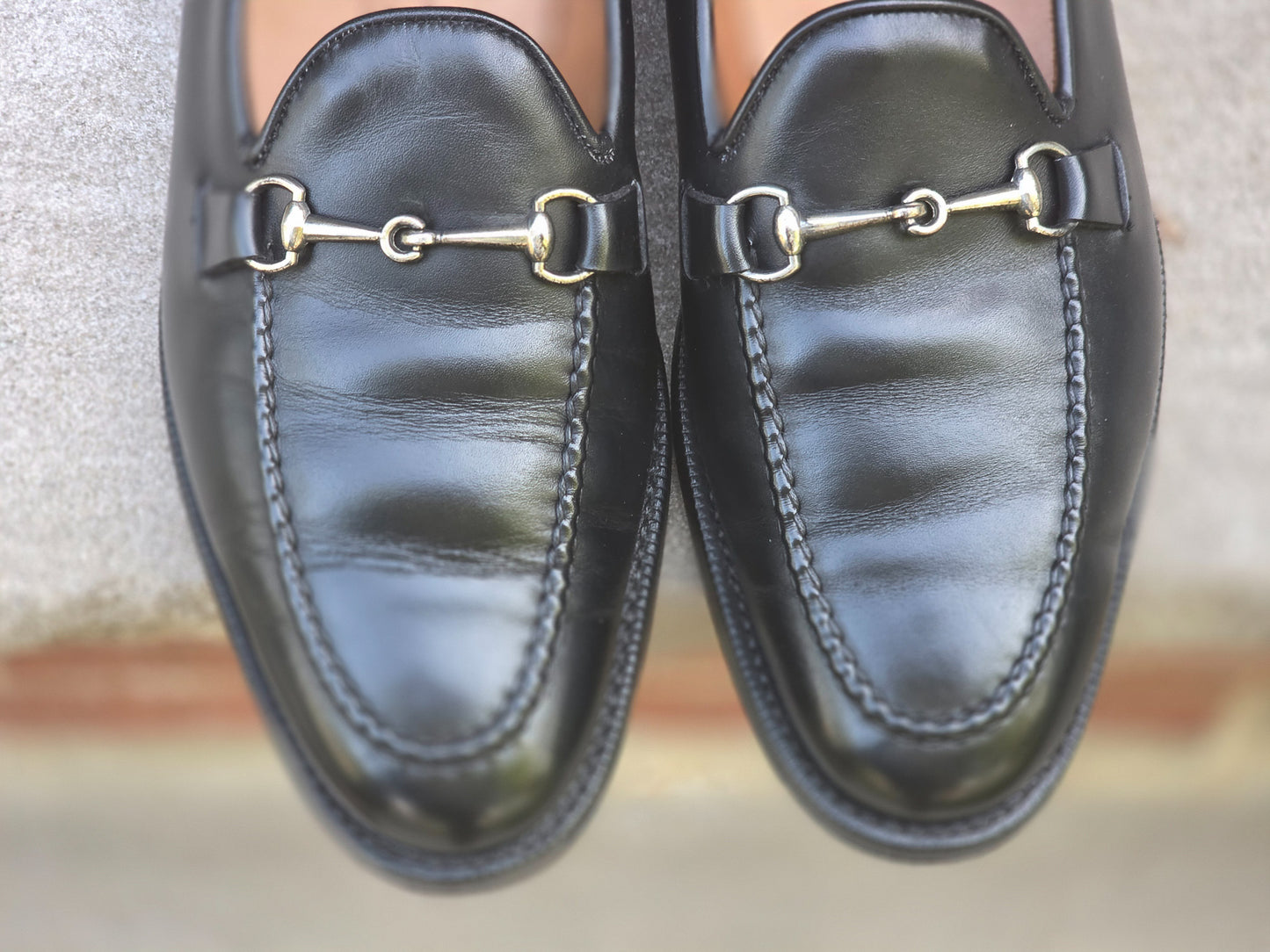 J.FitzPatrick - Bit Loafers - Black Calf - Women’s Size 6