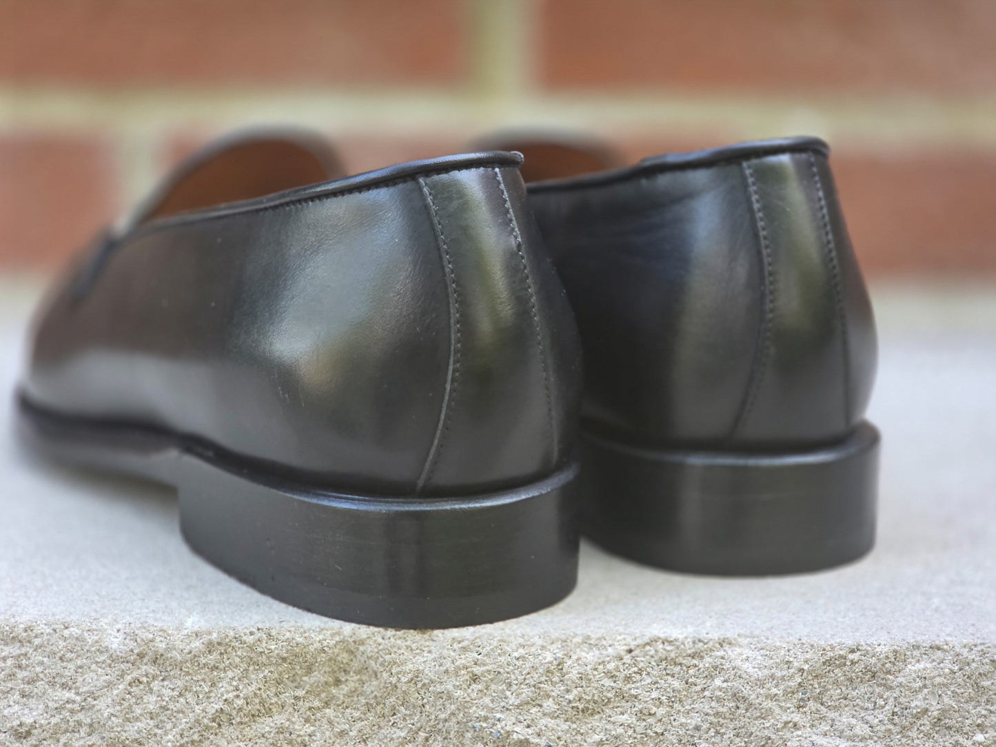J.FitzPatrick - Bit Loafers - Black Calf - Women’s Size 6
