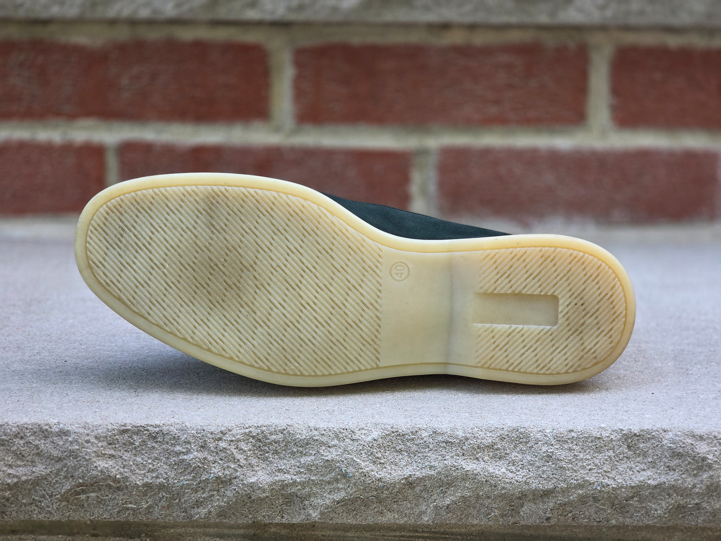 Blkbrd - Soft Sole Belgian Loafer - Green Suede - US 7