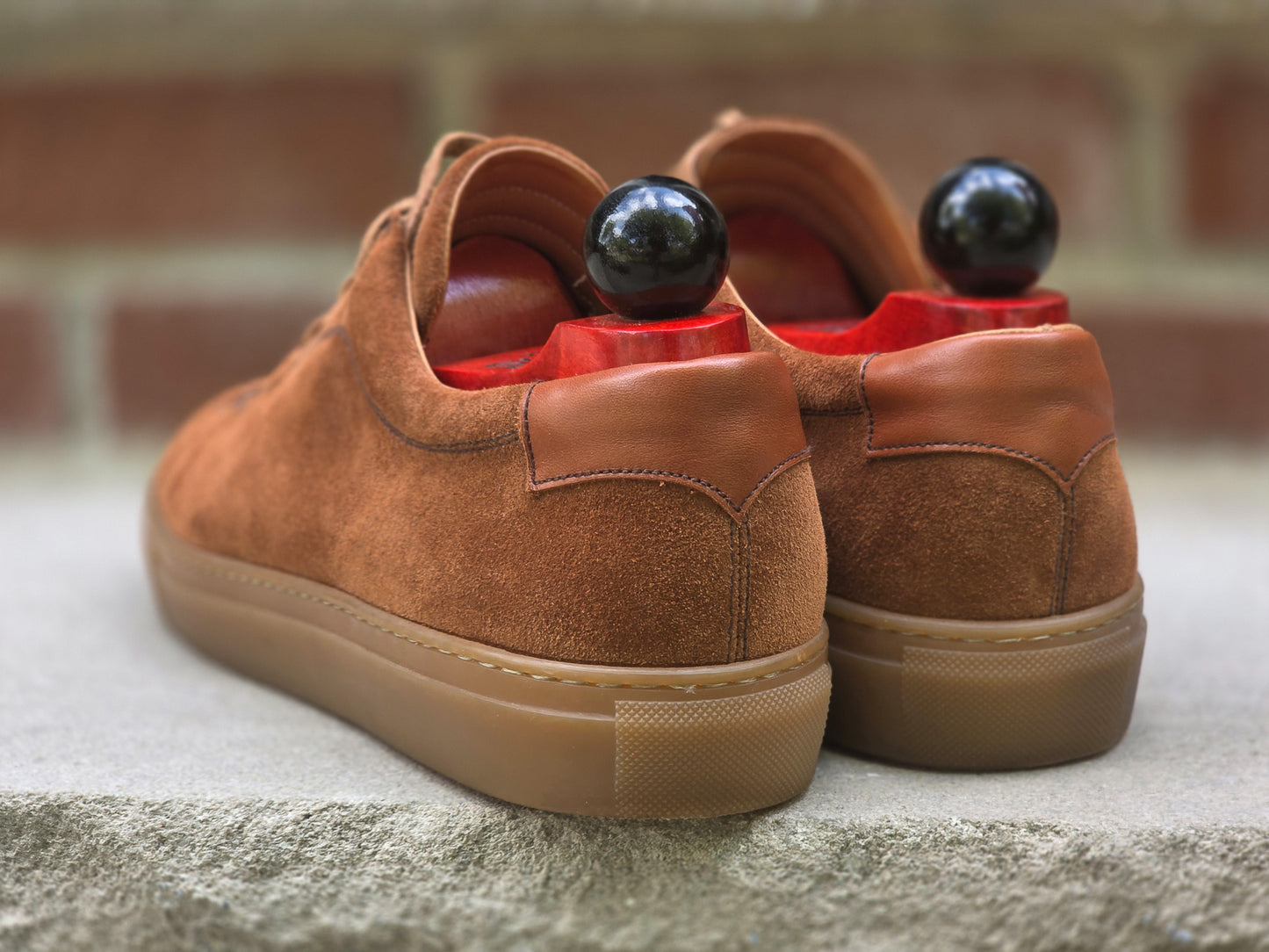 J.FitzPatrick - Suede Sneaker - Cumin Suede - US 7.5