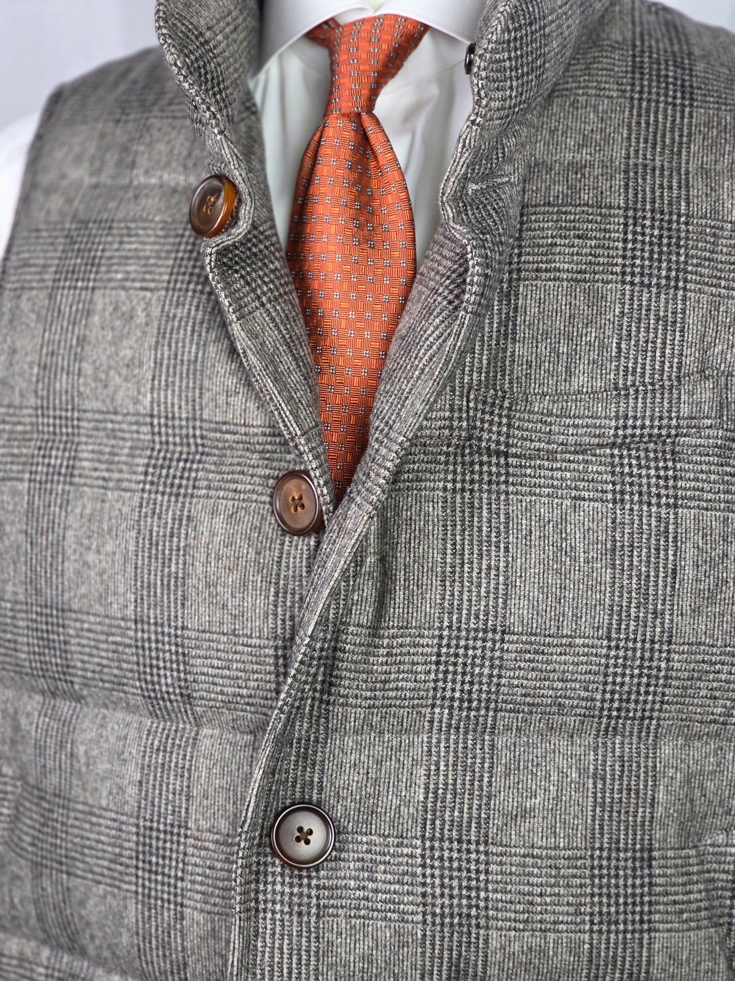 Spier & Mackay - Puffer Waistcoat - Brown/Grey