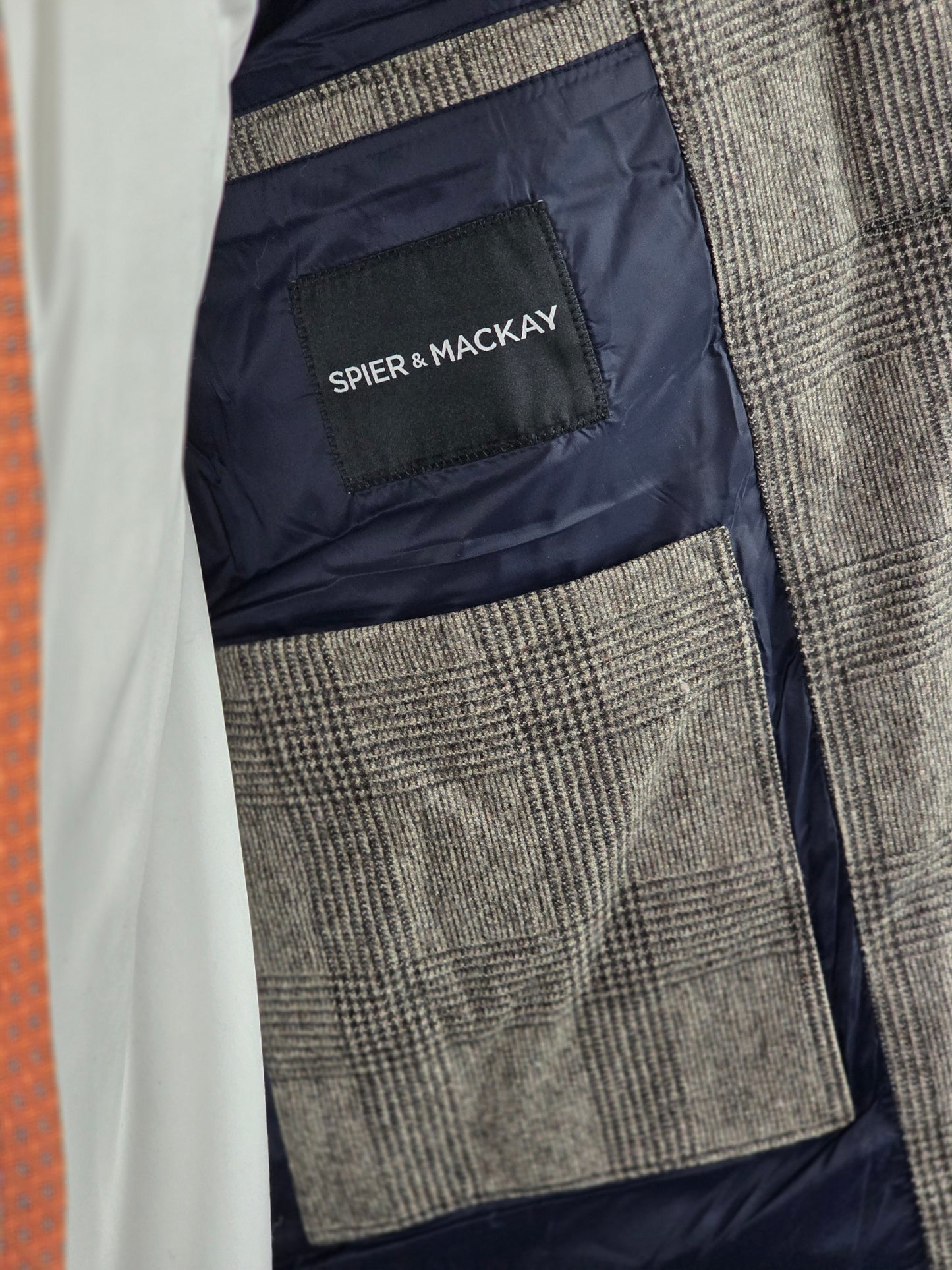 Spier & Mackay - Puffer Waistcoat - Brown/Grey
