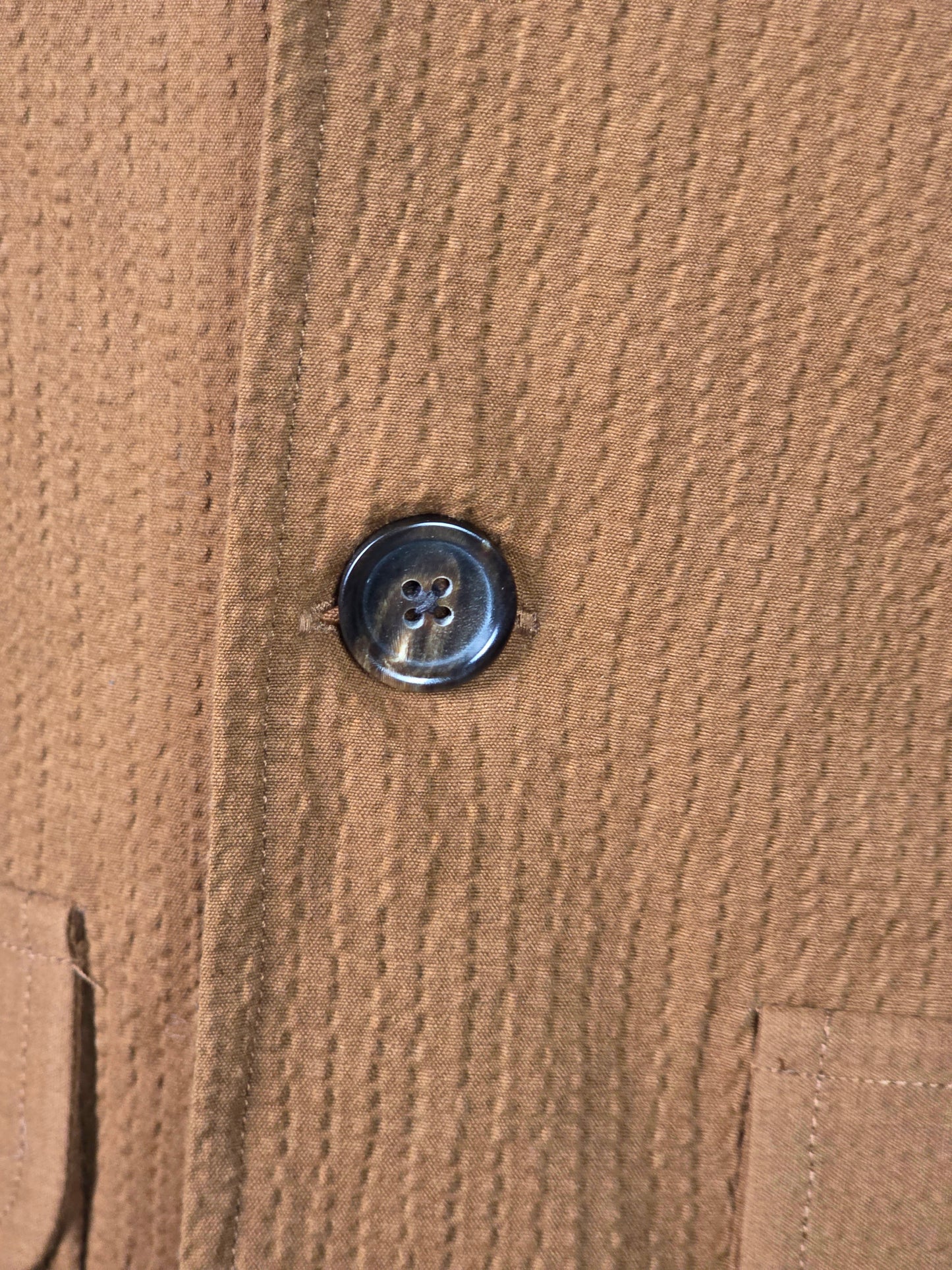 Costume SuitSupply - Chambray bleu à trois boutons
