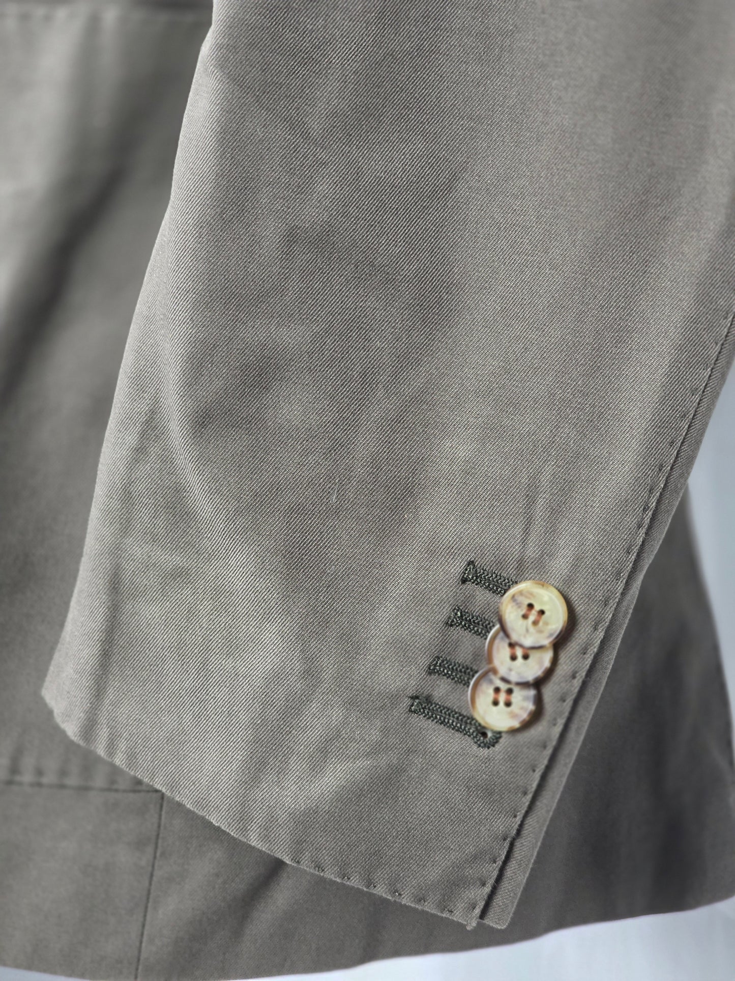 SuitSupply - Two Button Suit - Taupe Cotton