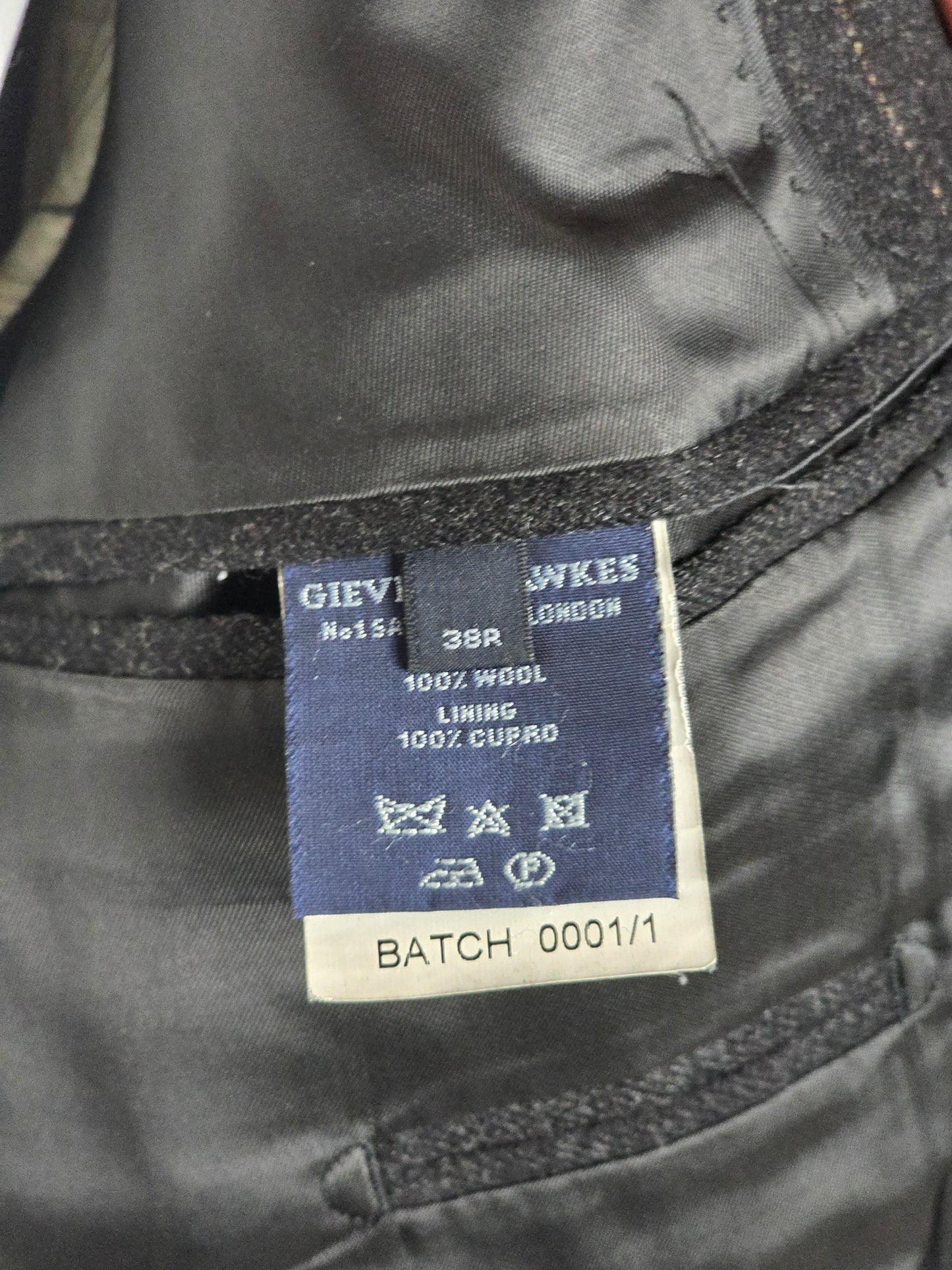 Traje SuitSupply - Azul chambray de tres botones
