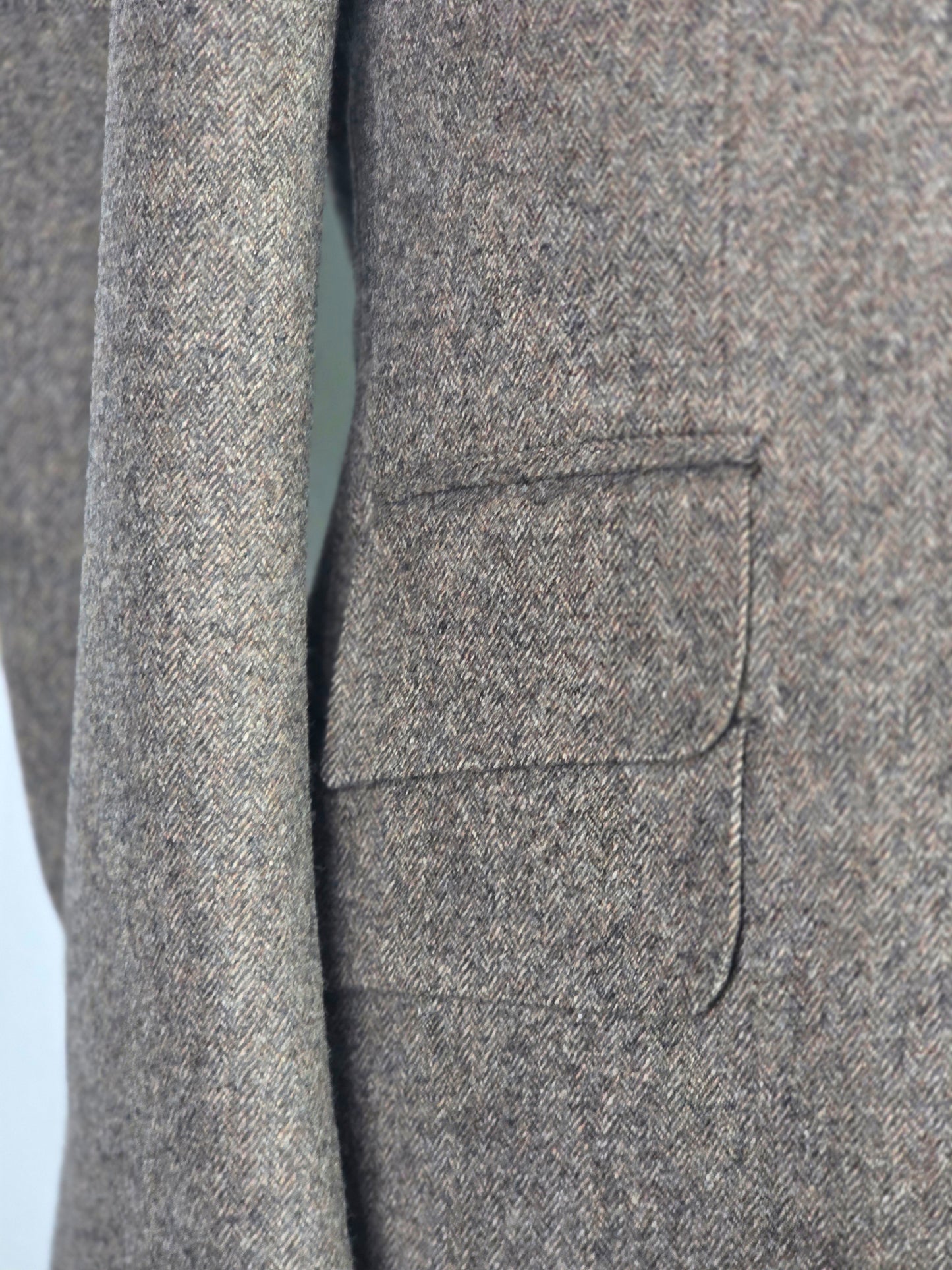 Bespoke - Three Piece Suit - Light Brown Wool