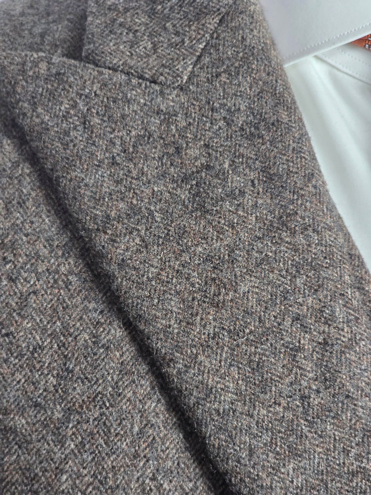 Bespoke - Three Piece Suit - Light Brown Wool