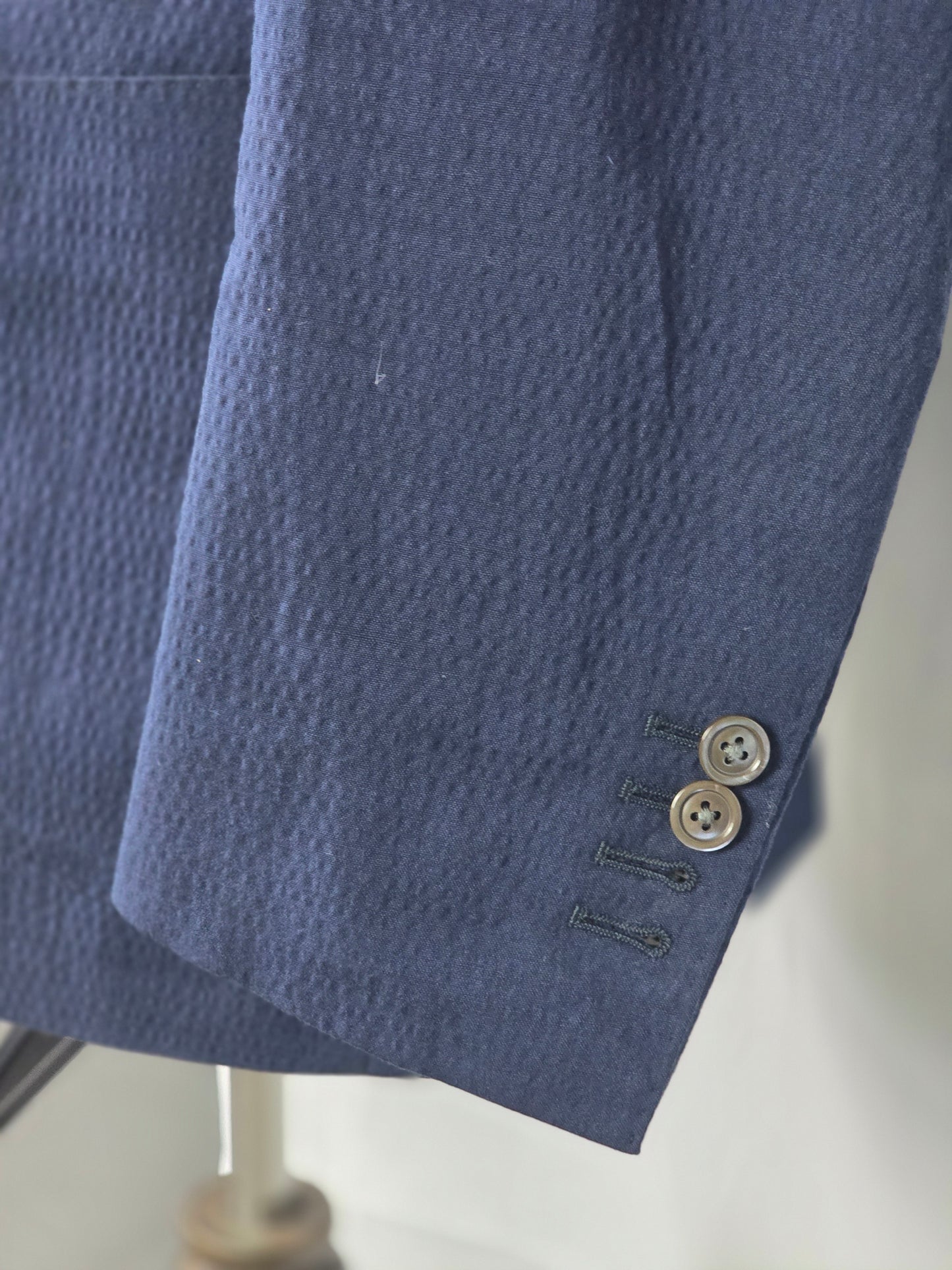 Traje SuitSupply - Azul chambray de tres botones