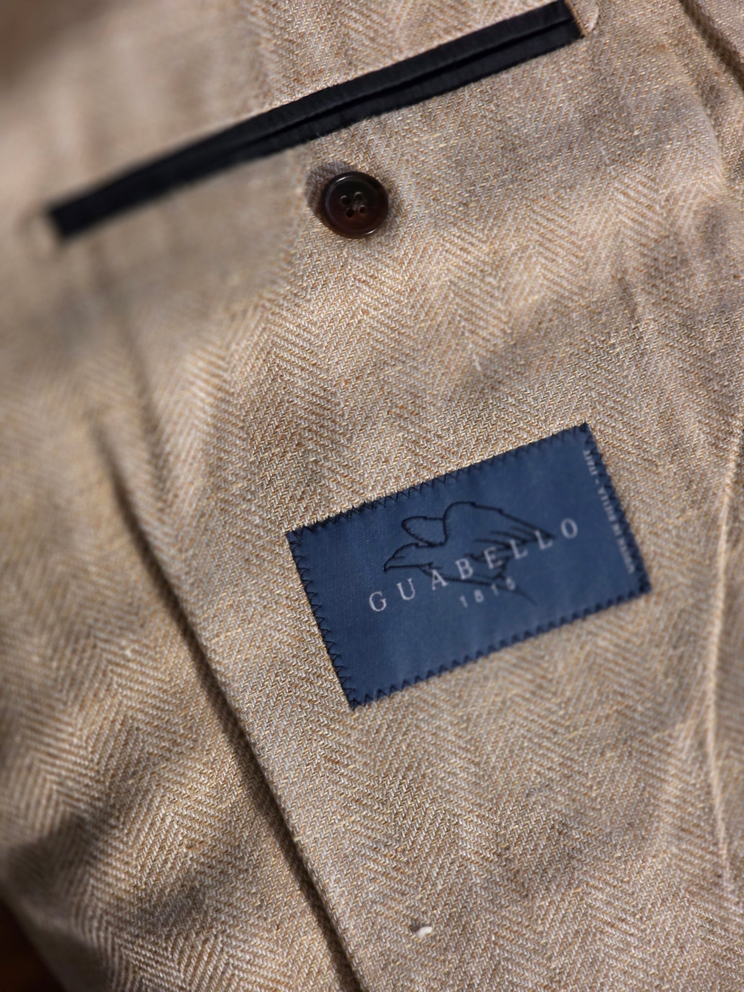 Spier & Mackay - Three Button Sport Coat - Beige Herringbone