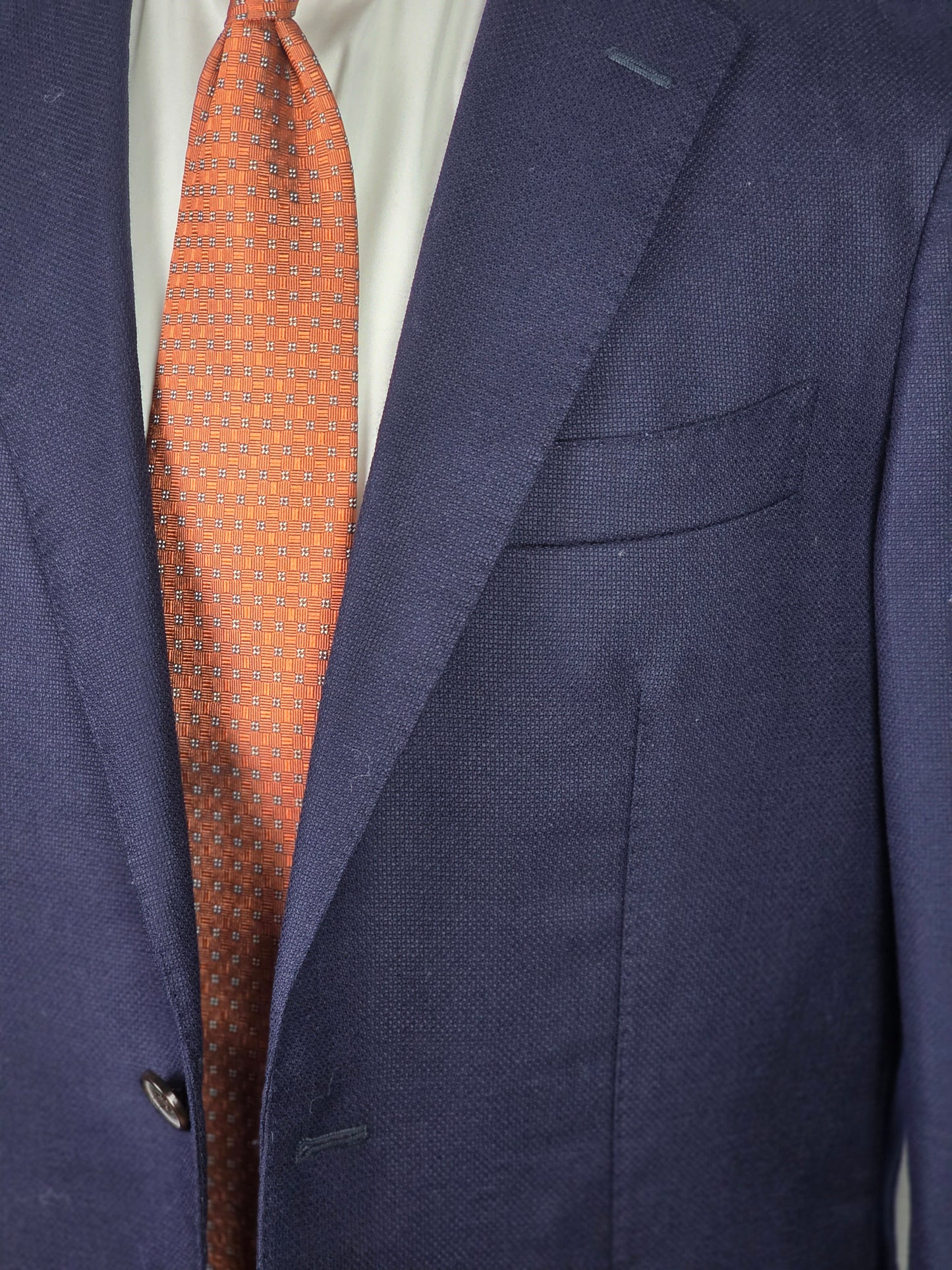 SuitSupply - Two Button Sport Coat - Navy Hopsack