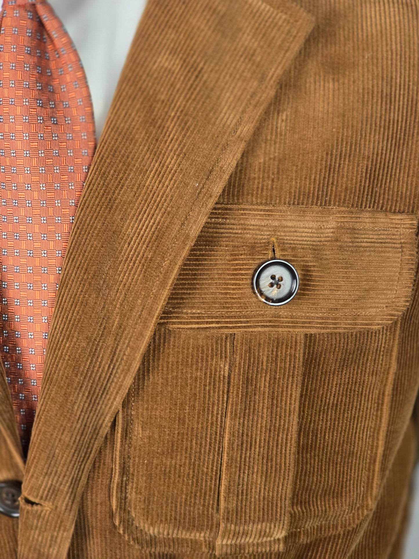Traje SuitSupply - Azul chambray de tres botones