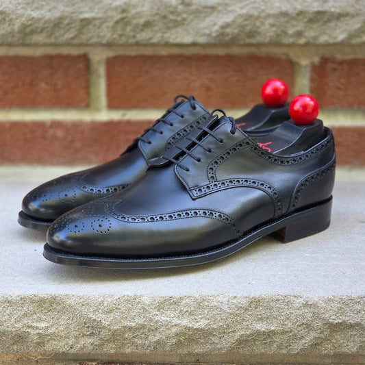 Bridlen - Derby Brogue - Black Calf