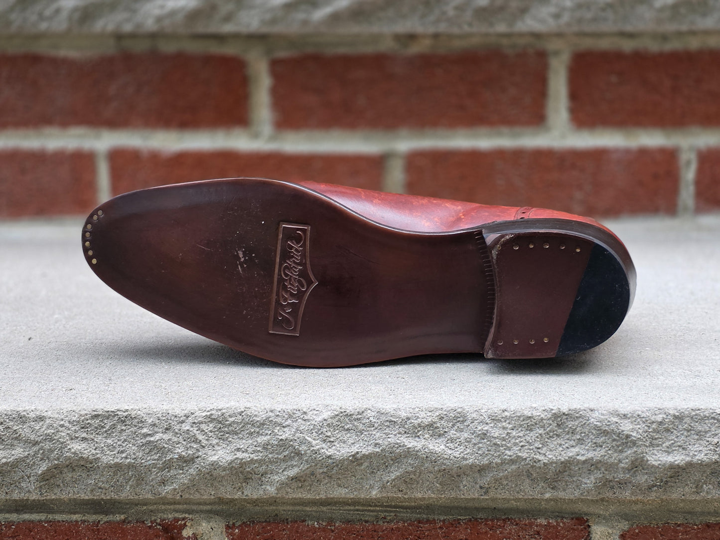 J.FitzPatrick - Adelaide Oxford - Gold Marble Patina - US 9