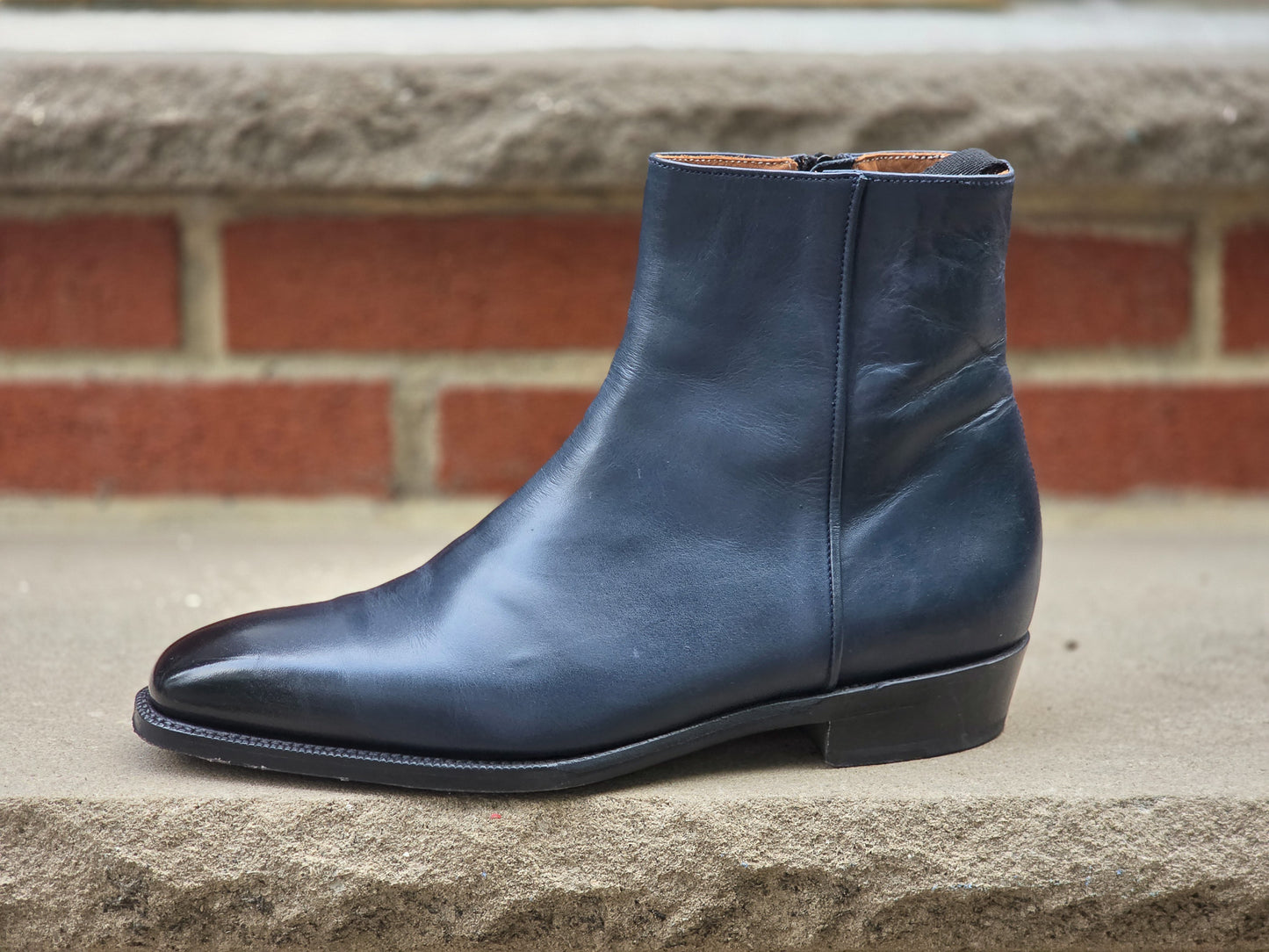 Botas con cremallera J.FitzPatrick - Marrón oscuro
